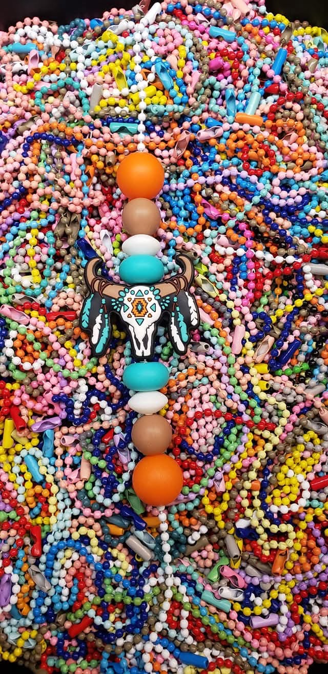 4" Ball Colorful Chain