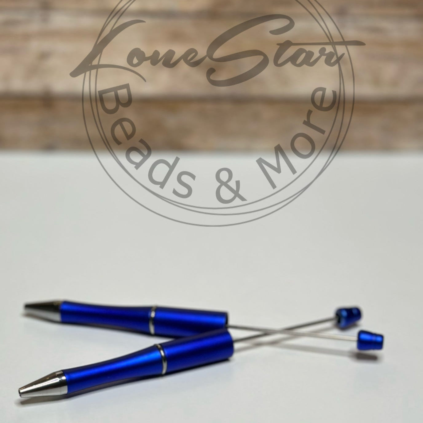Royal Blue Pearl Beadable Pen