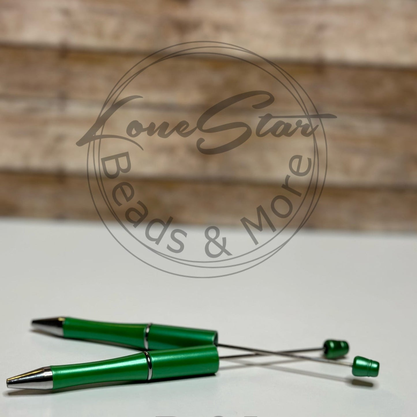 Green Pearl Beadable Pen