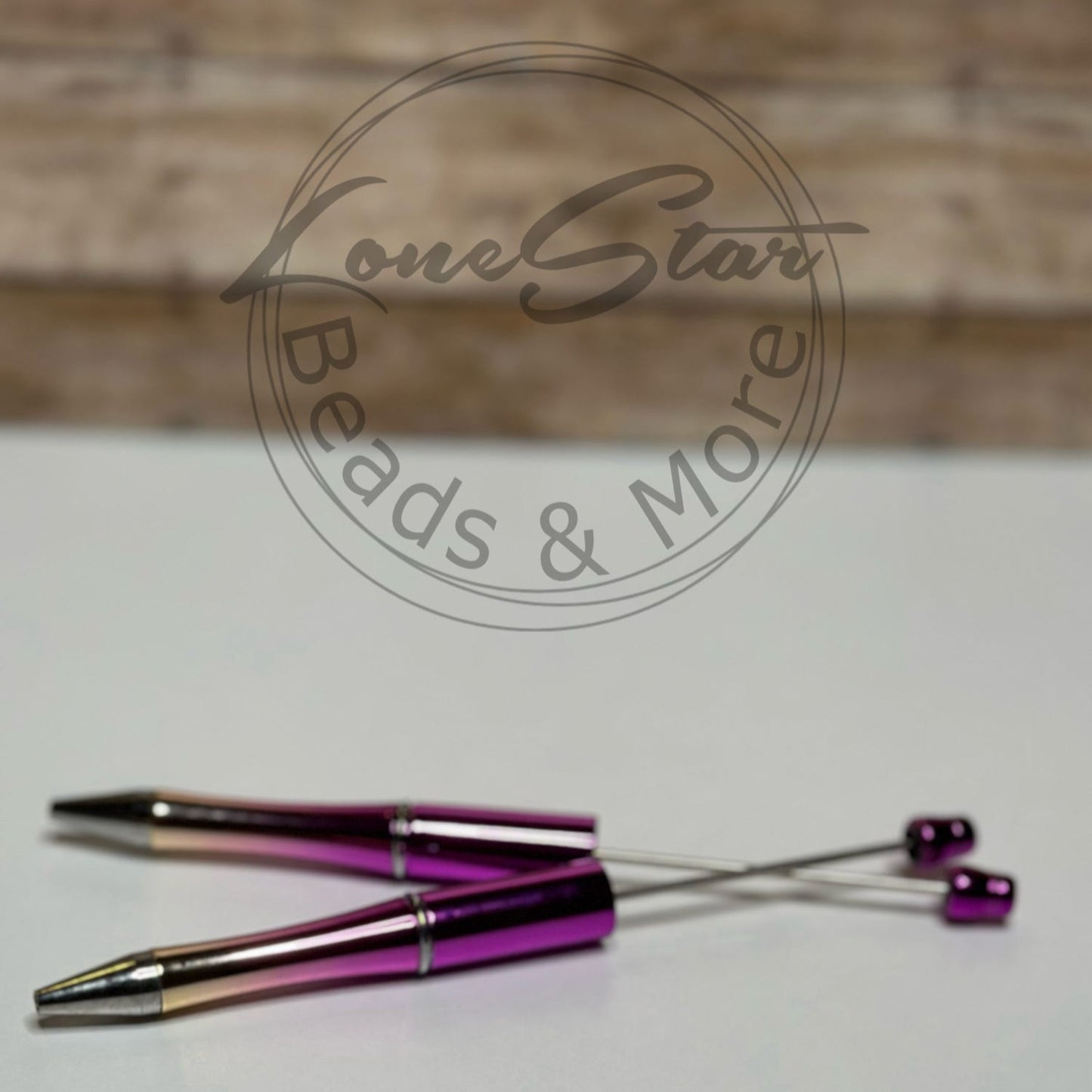 Metallic Purple Ombre Beadable Pen