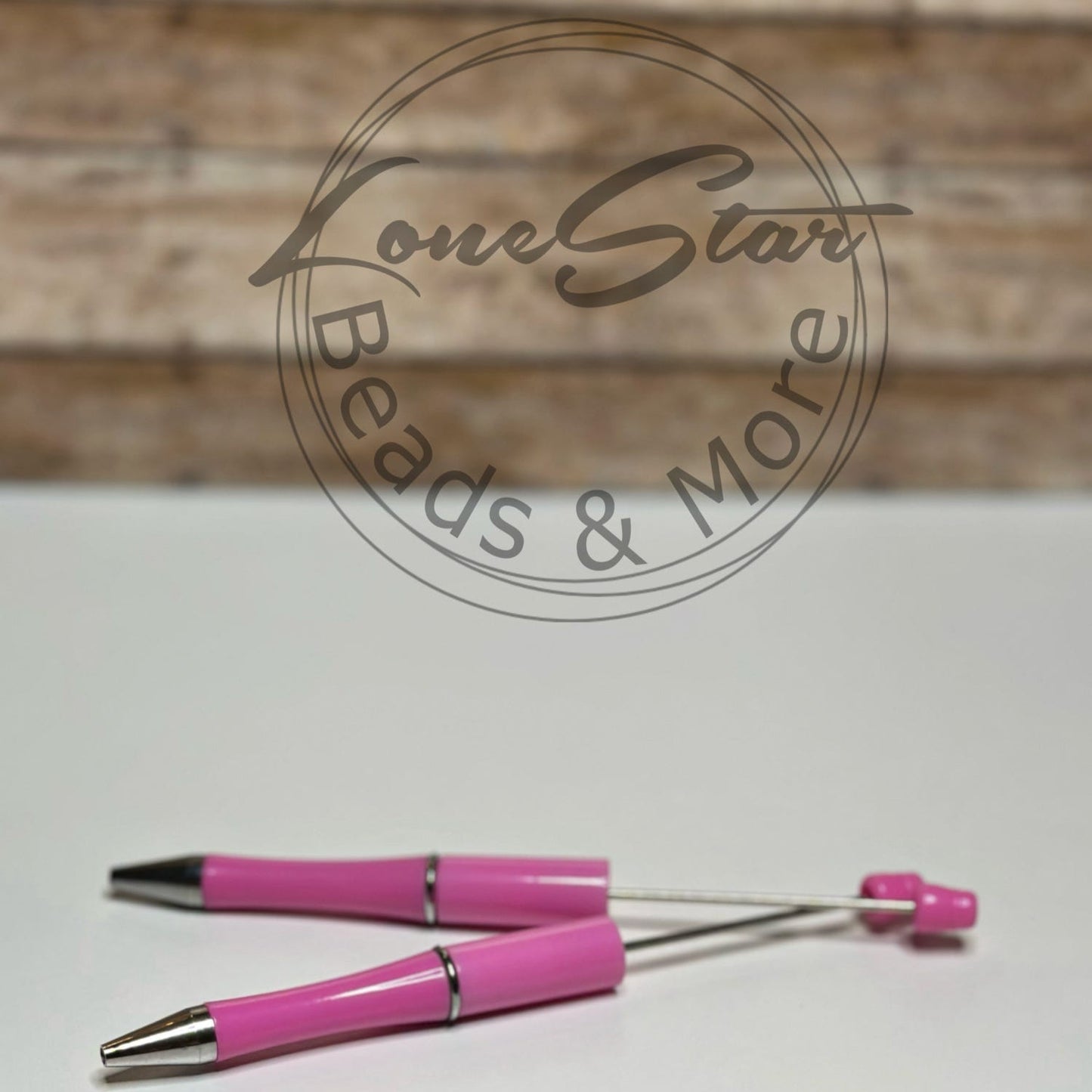 Bubble Gum Pink Beadable Pen
