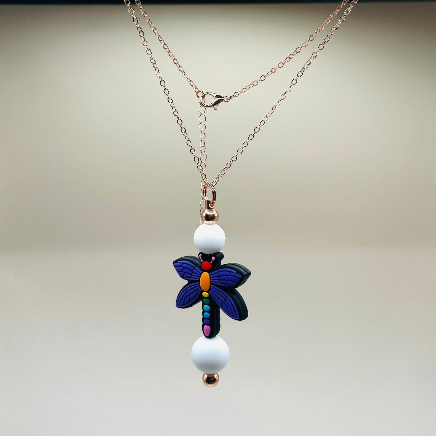 2.5" Bar Rose Gold Necklace