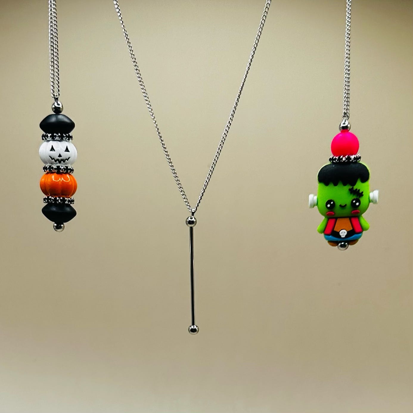 1.5" Bar Silver Necklace