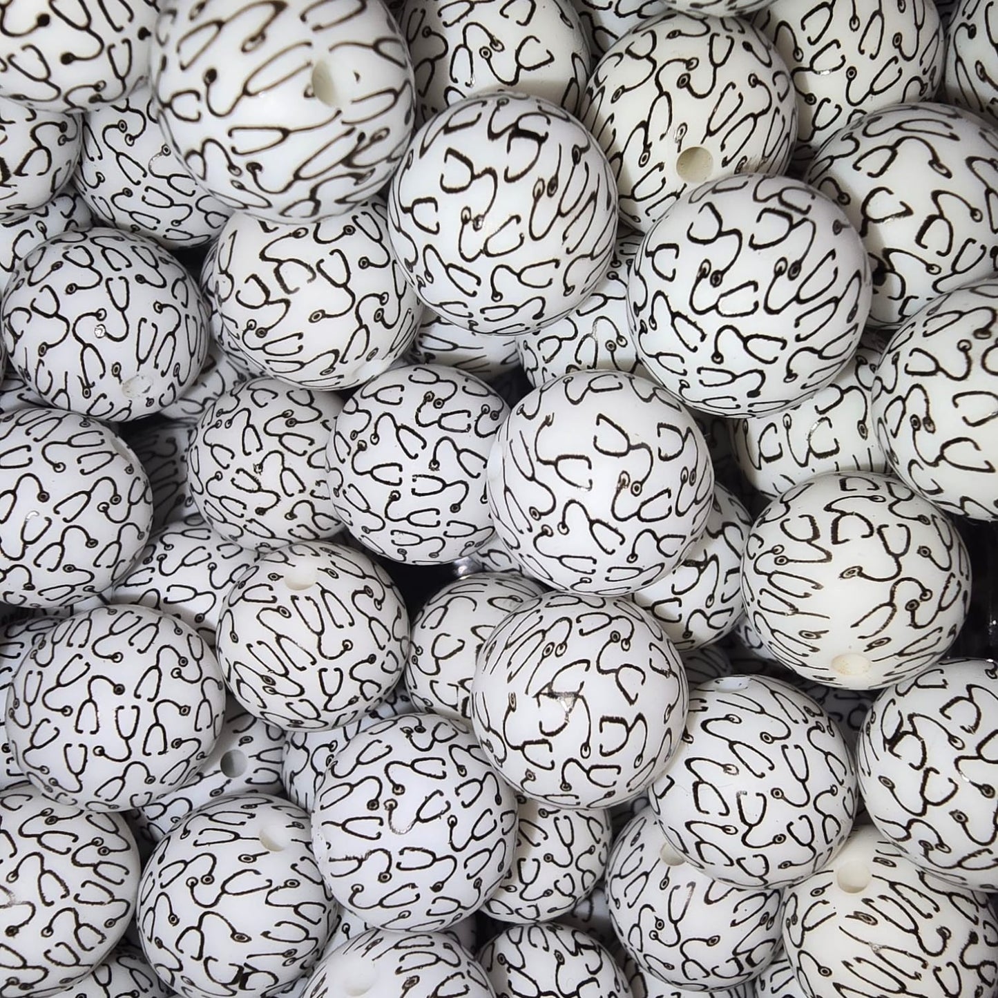 15mm Hey Nurse! Silicone Bead