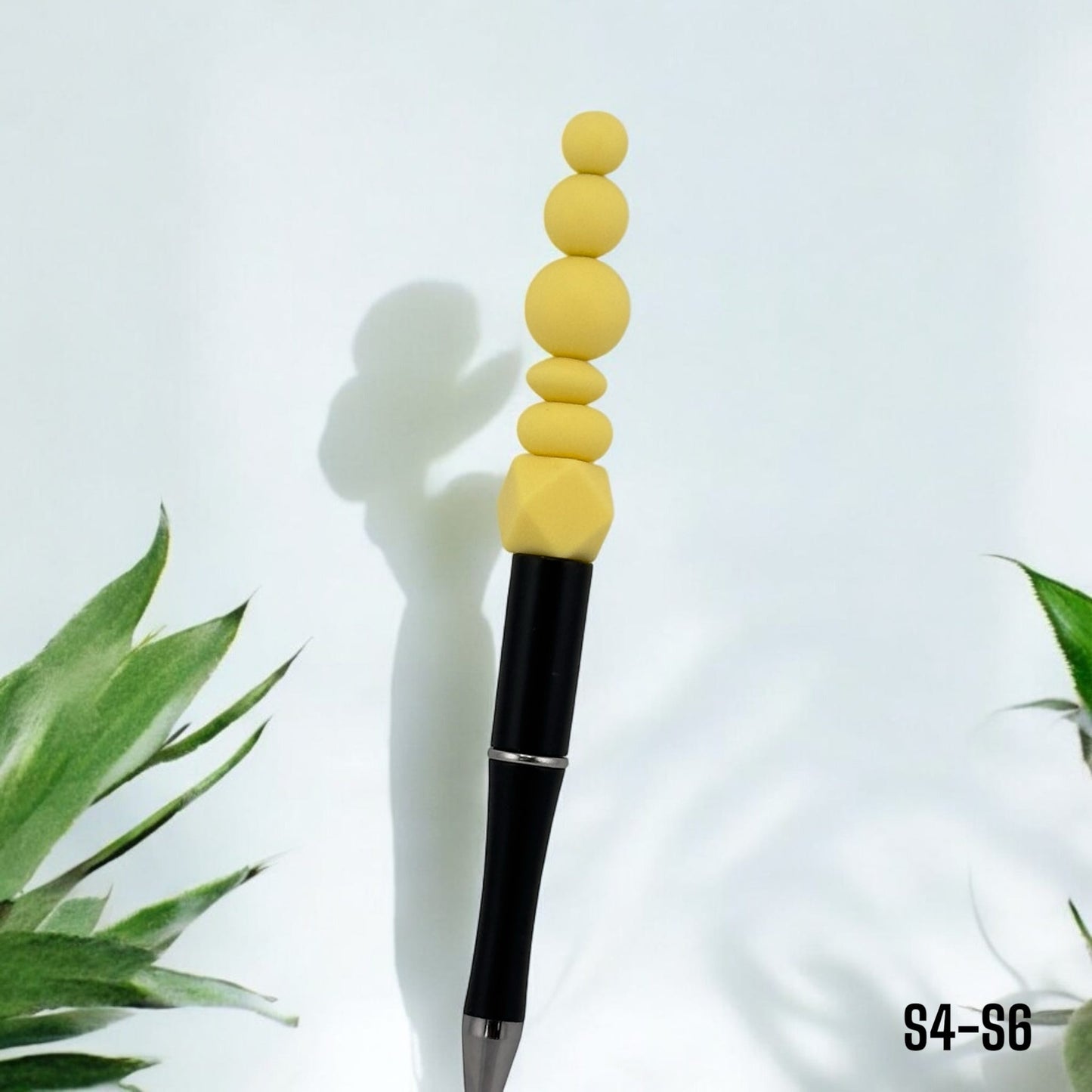 Sunbeam Glow Yellow Solid Silicone Bead