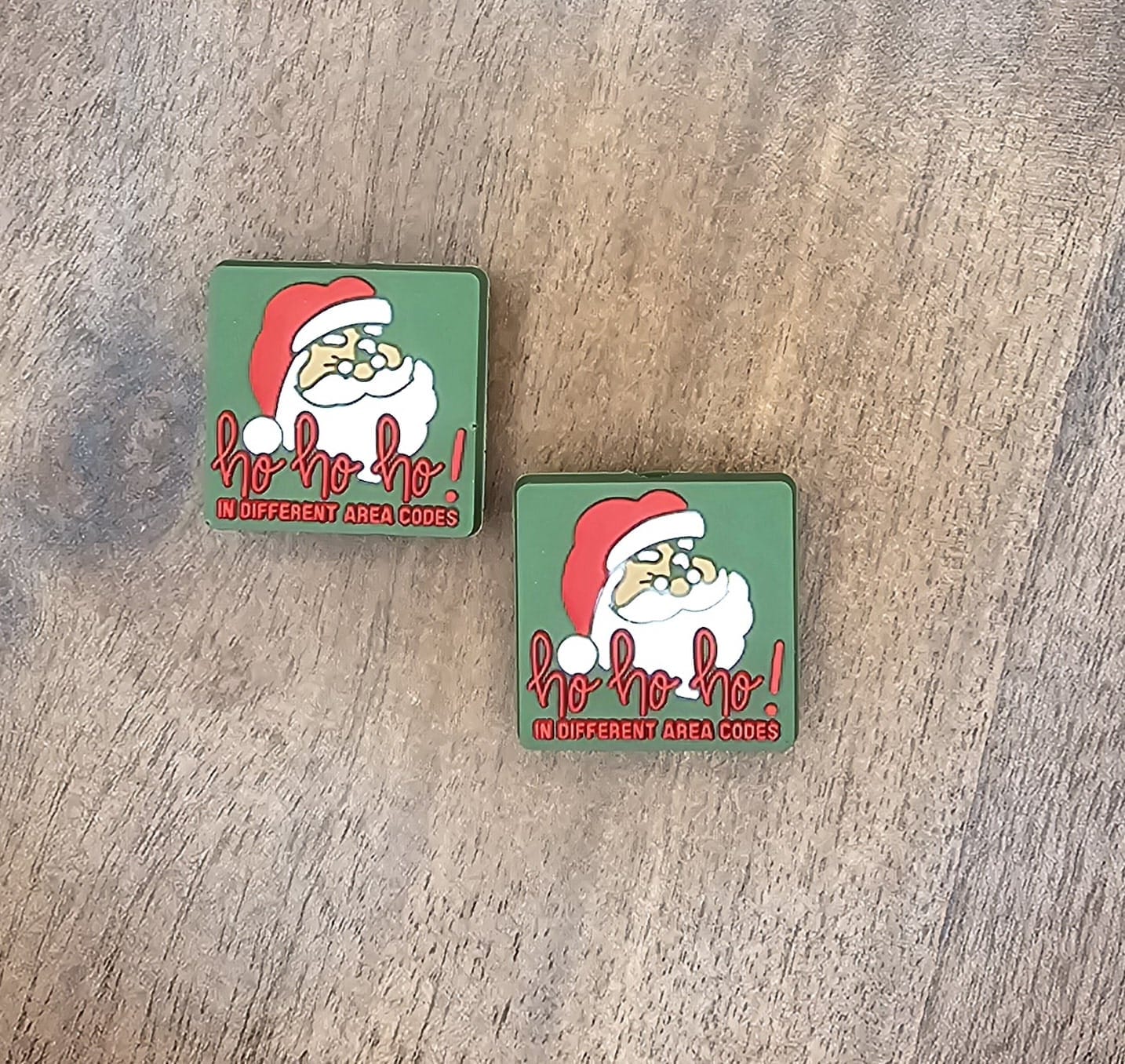 Ho Ho Zip Code Focal Bead