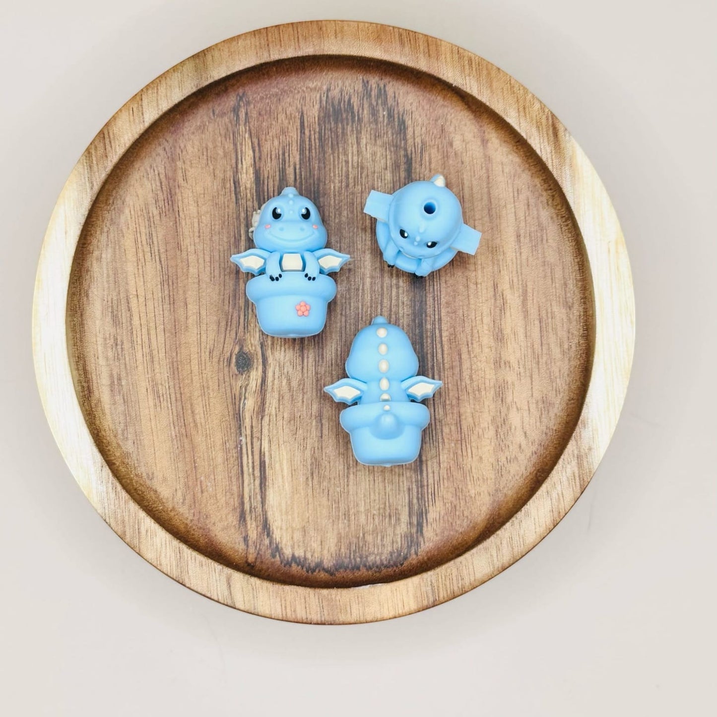 Blue Dragon 3D Focal Bead