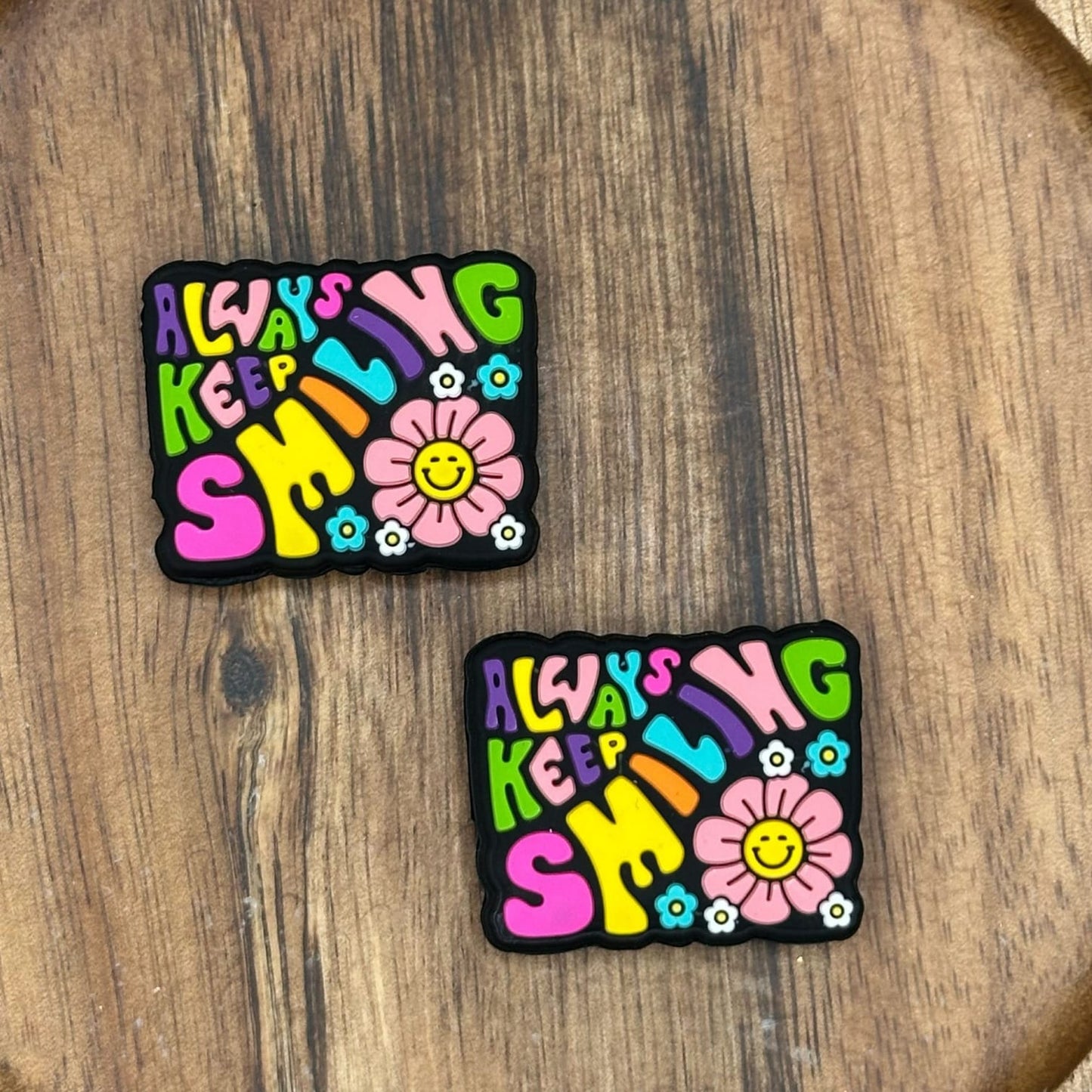 Always Keep Smiling Focal Bead