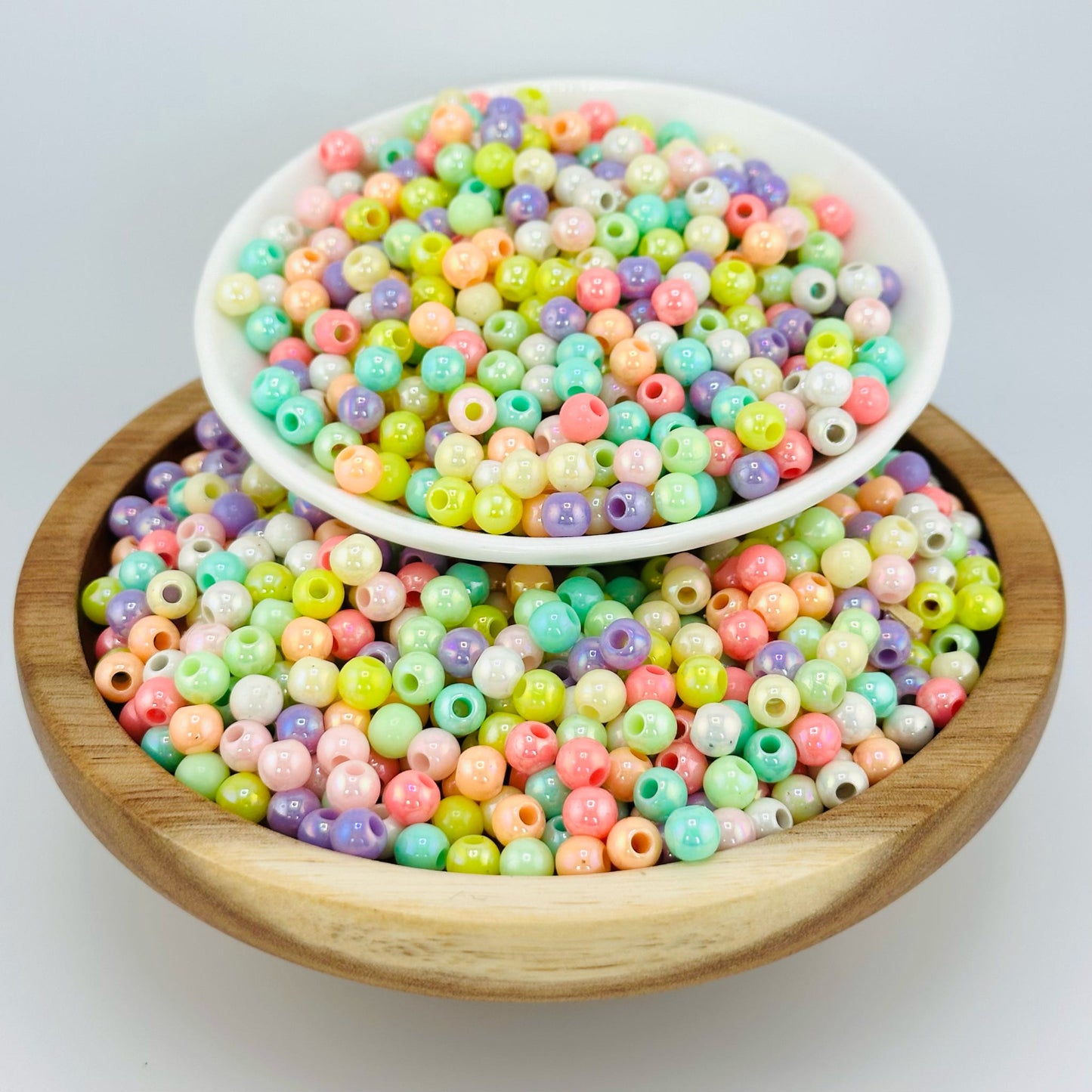 6mm Pastel Colorful Acrylic Beads *FITS PENS*