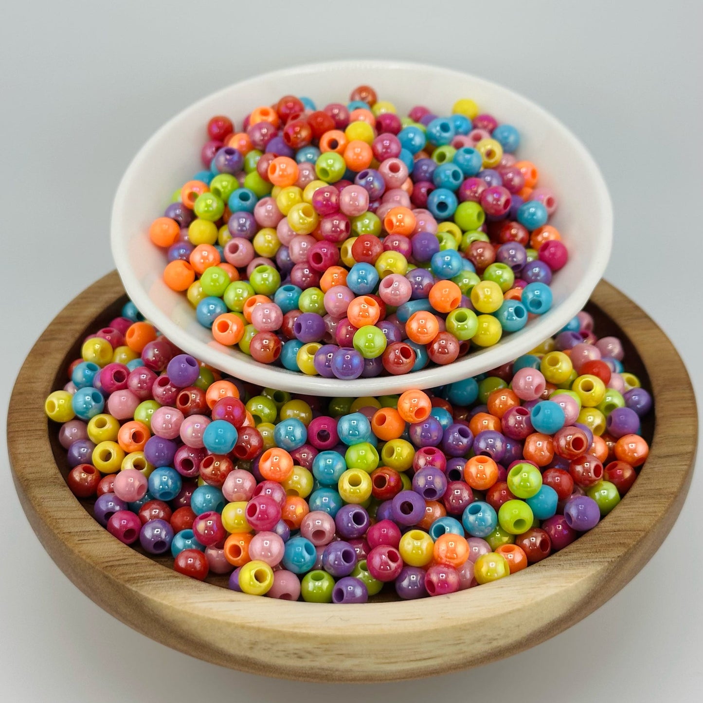 6mm Bright Colorful Acrylic Beads *FITS PENS*