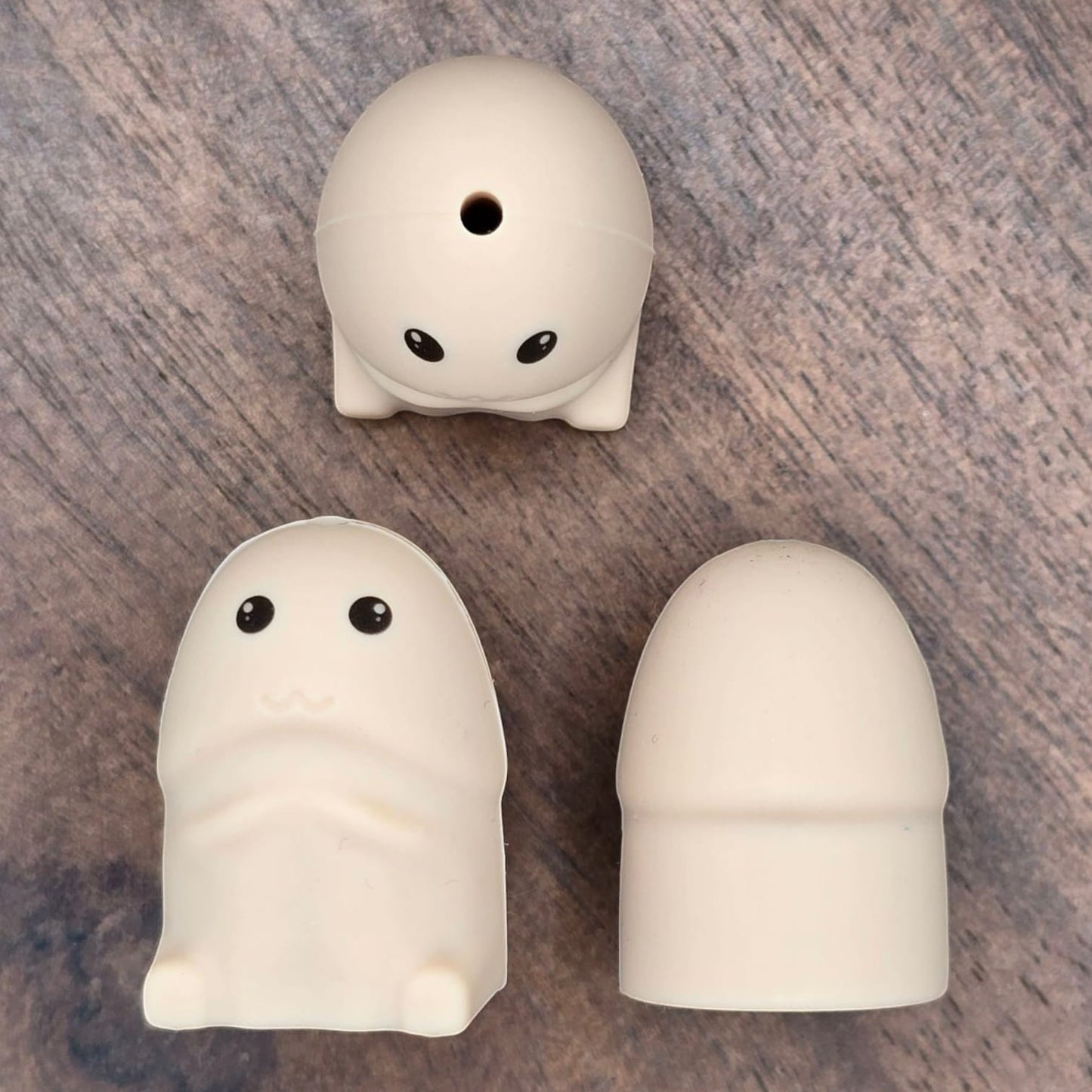 3D Tan Ricky Focal Bead