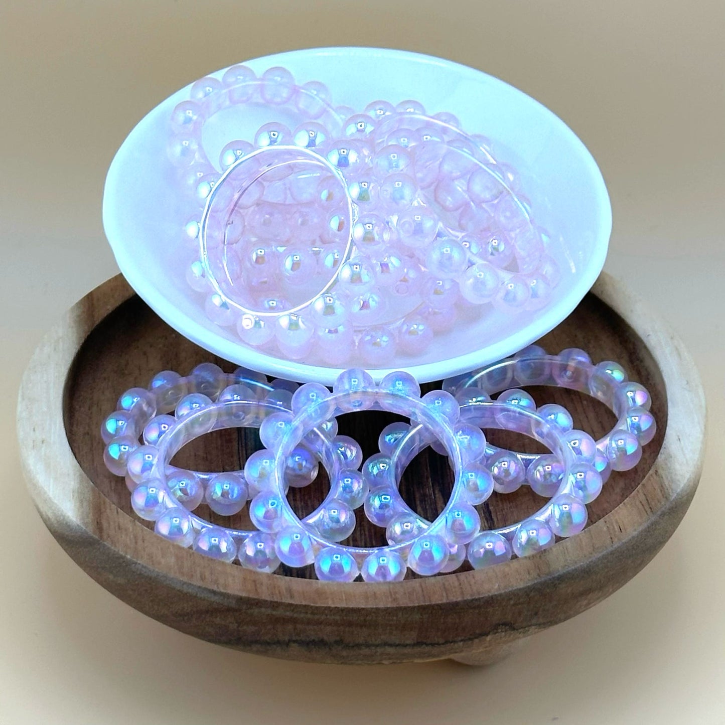 Colorful Acrylic 38mm Rings