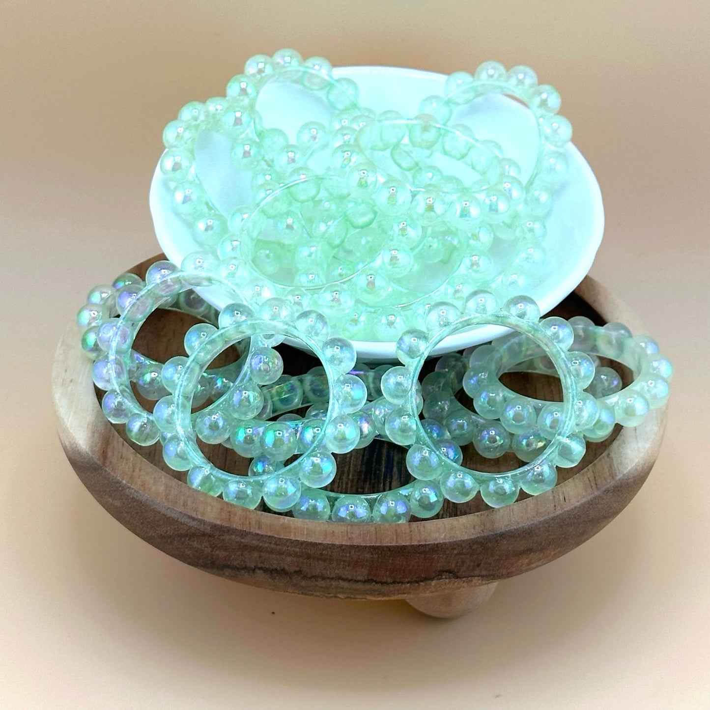 Colorful Acrylic 38mm Rings