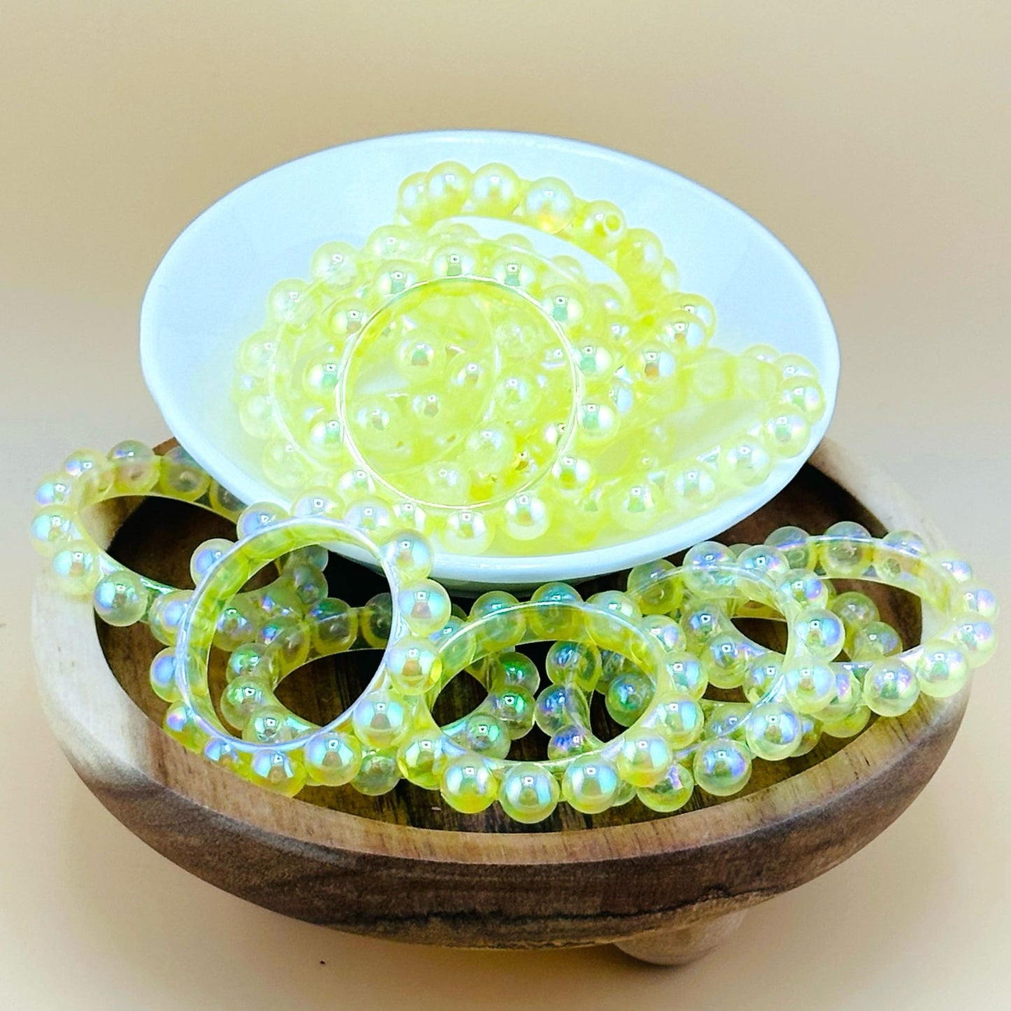 Colorful Acrylic 38mm Rings