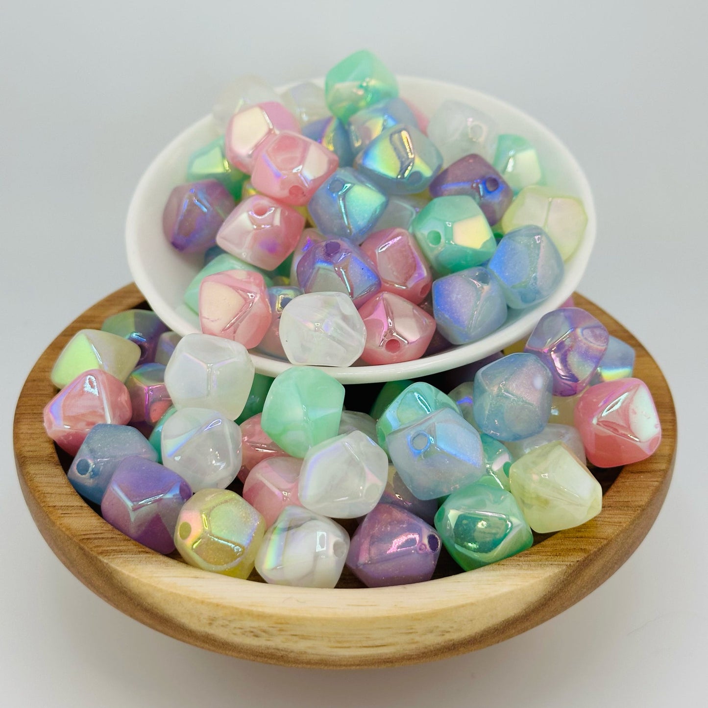 16mm Pastel Acrylic Beads