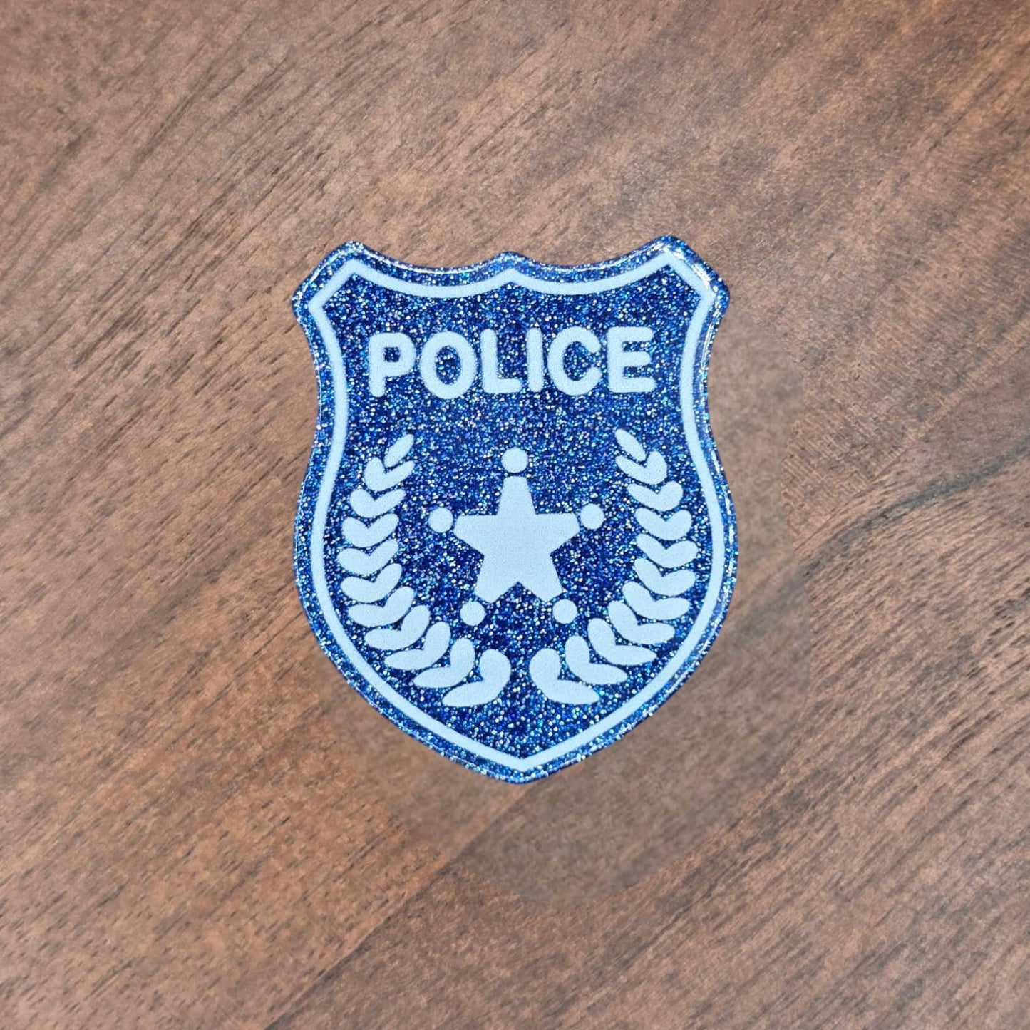 Police Badge Acrylic Flatback