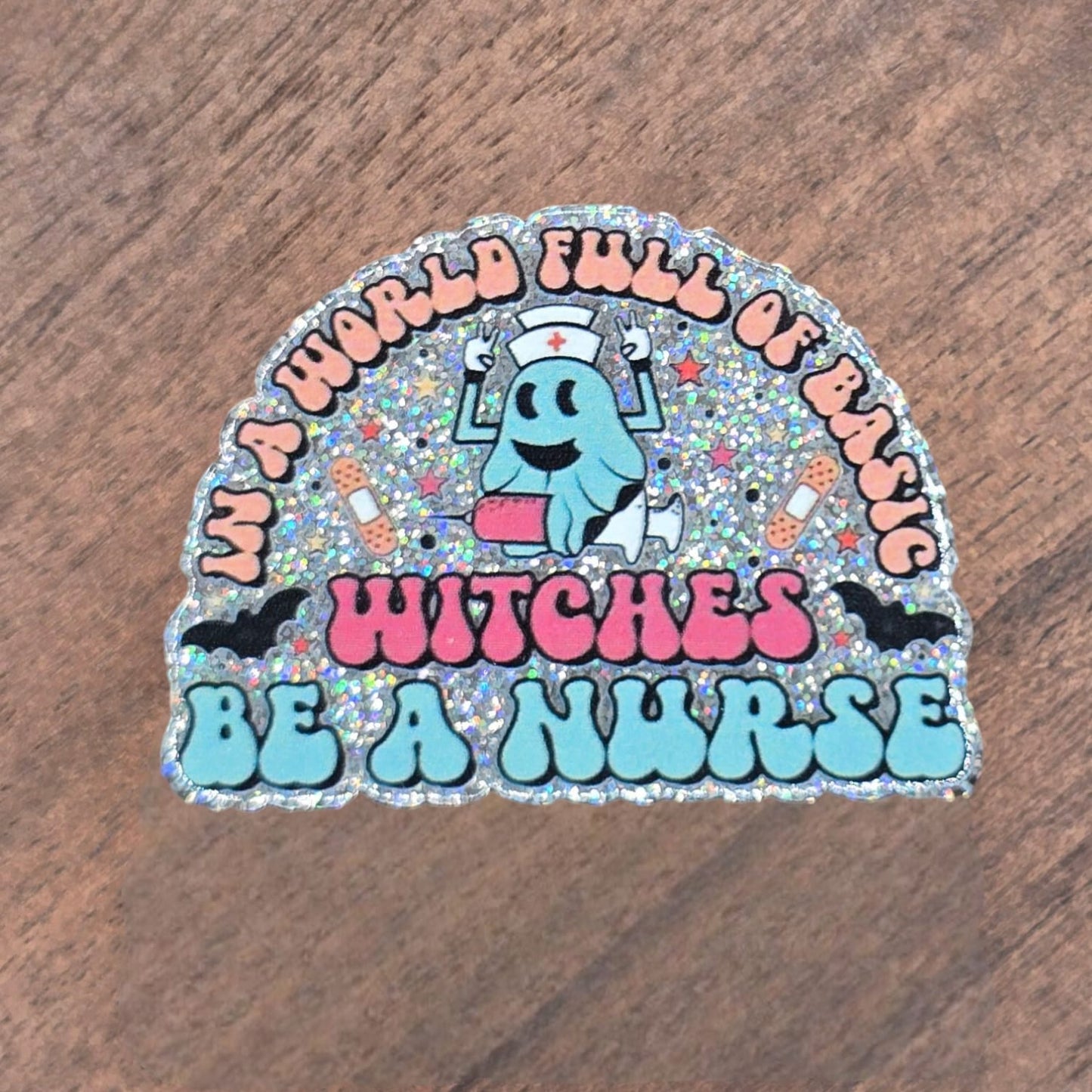 Basic Witch Nurse Acrylic Flatback
