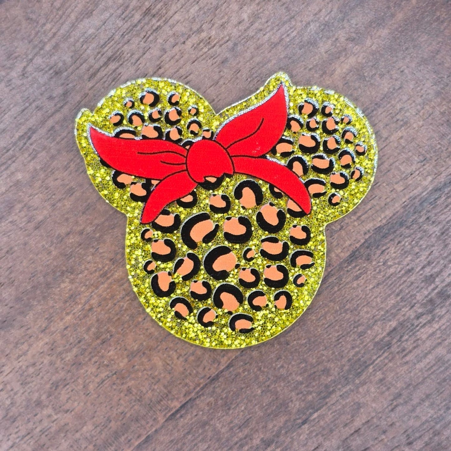 Wild Mouse Glitter Flatback