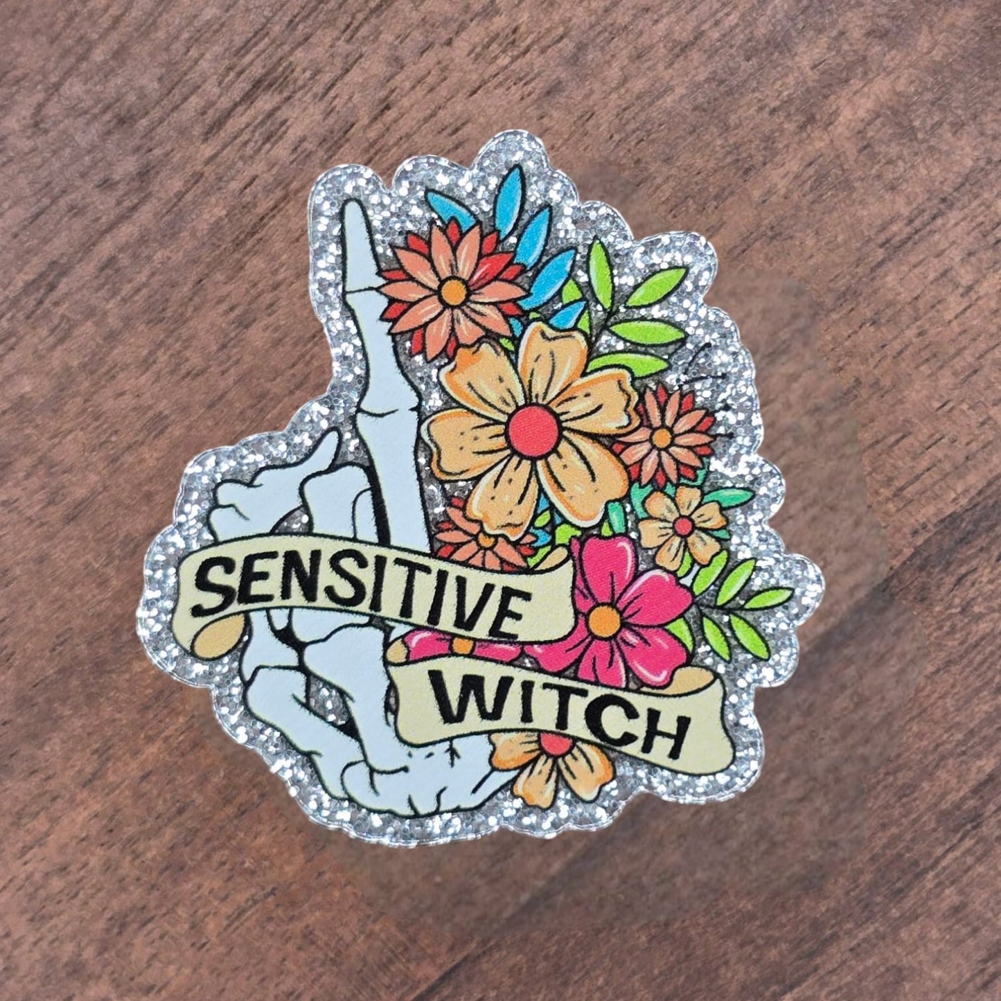 Sensitive Witch Acrylic Flatback