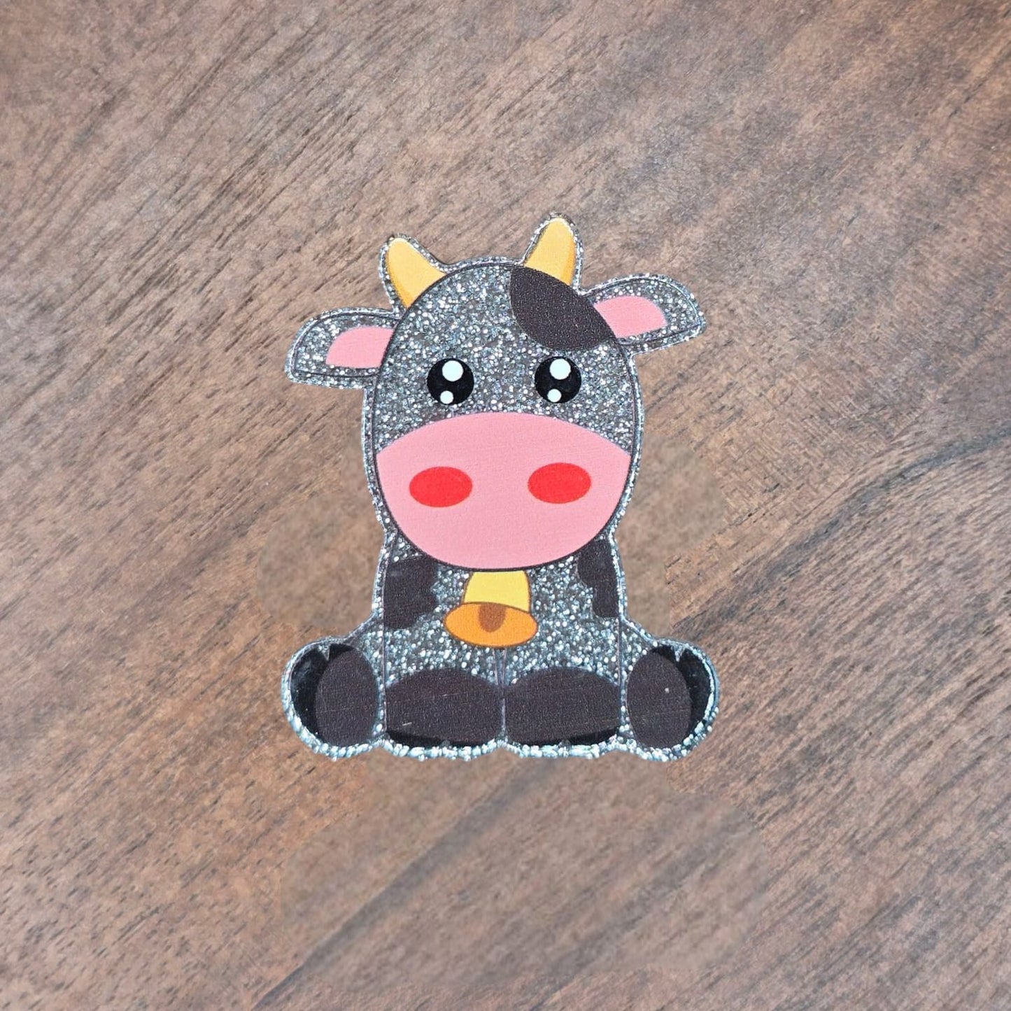 Grey Cow Acrylic Flatback