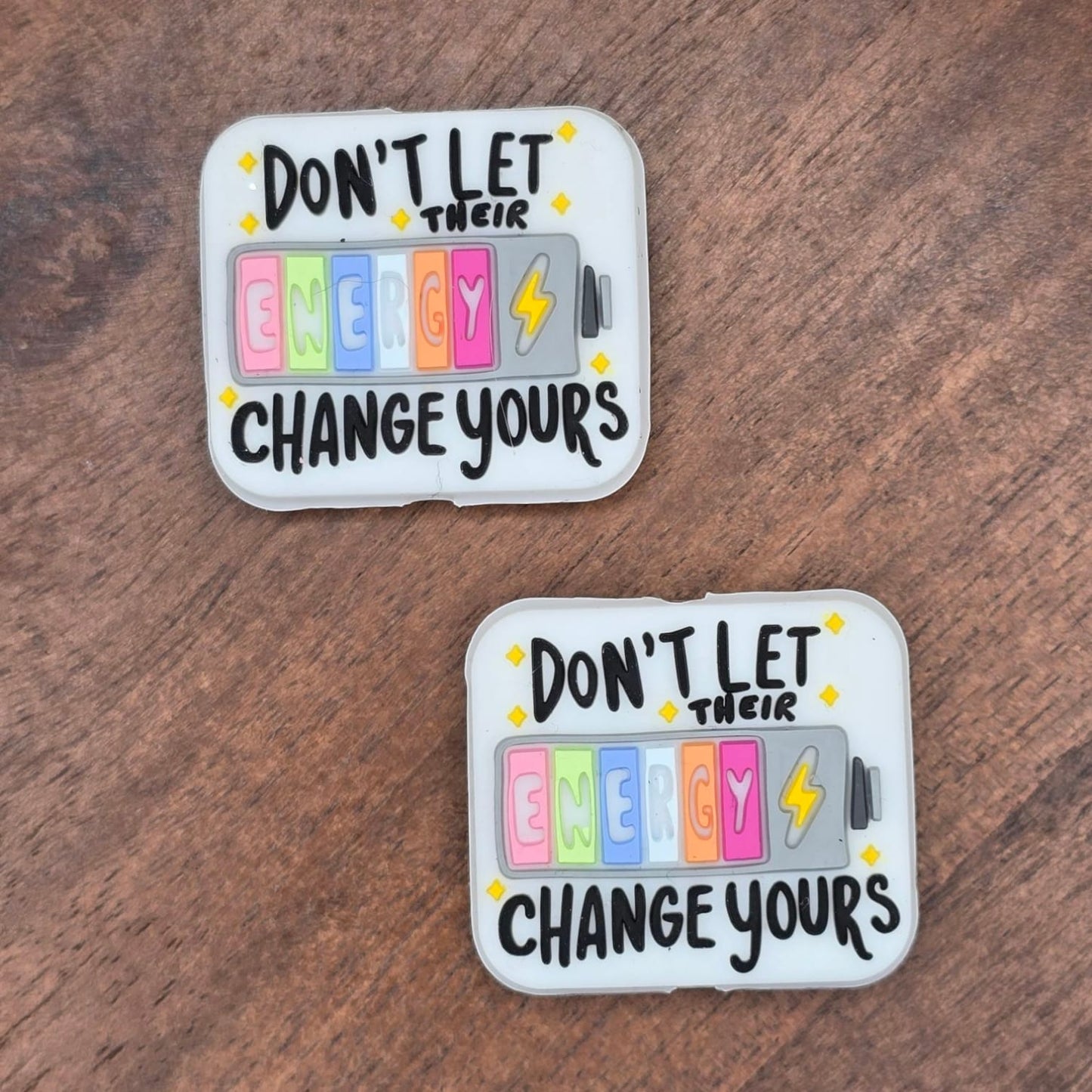 Don't Let Their Energy Change Yours Focal Bead