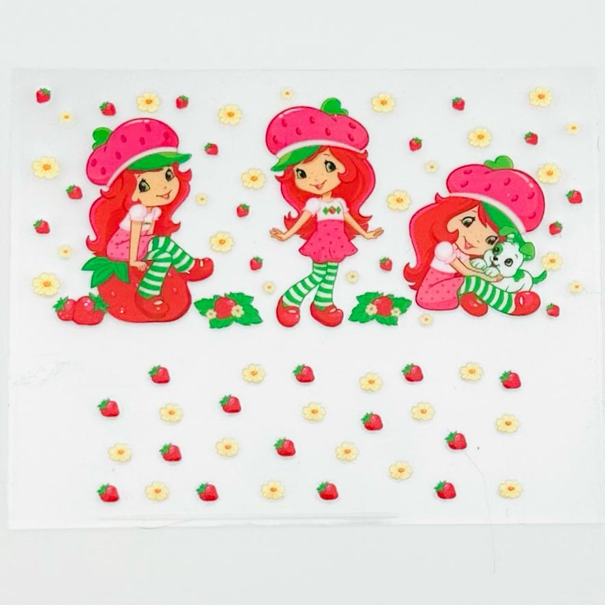 Strawberry Girl Mini Tumbler Wrap