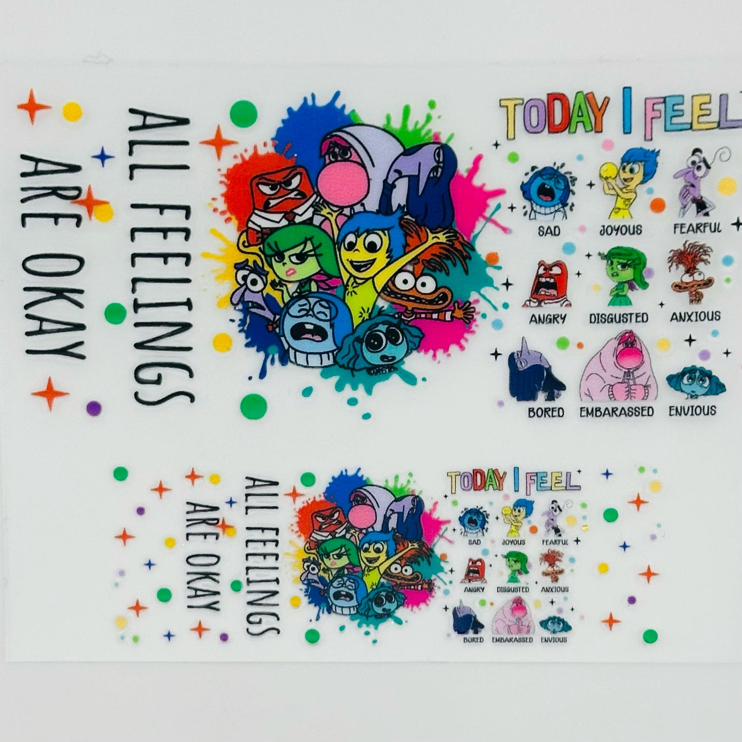 All The Feelings Mini Tumbler Wrap