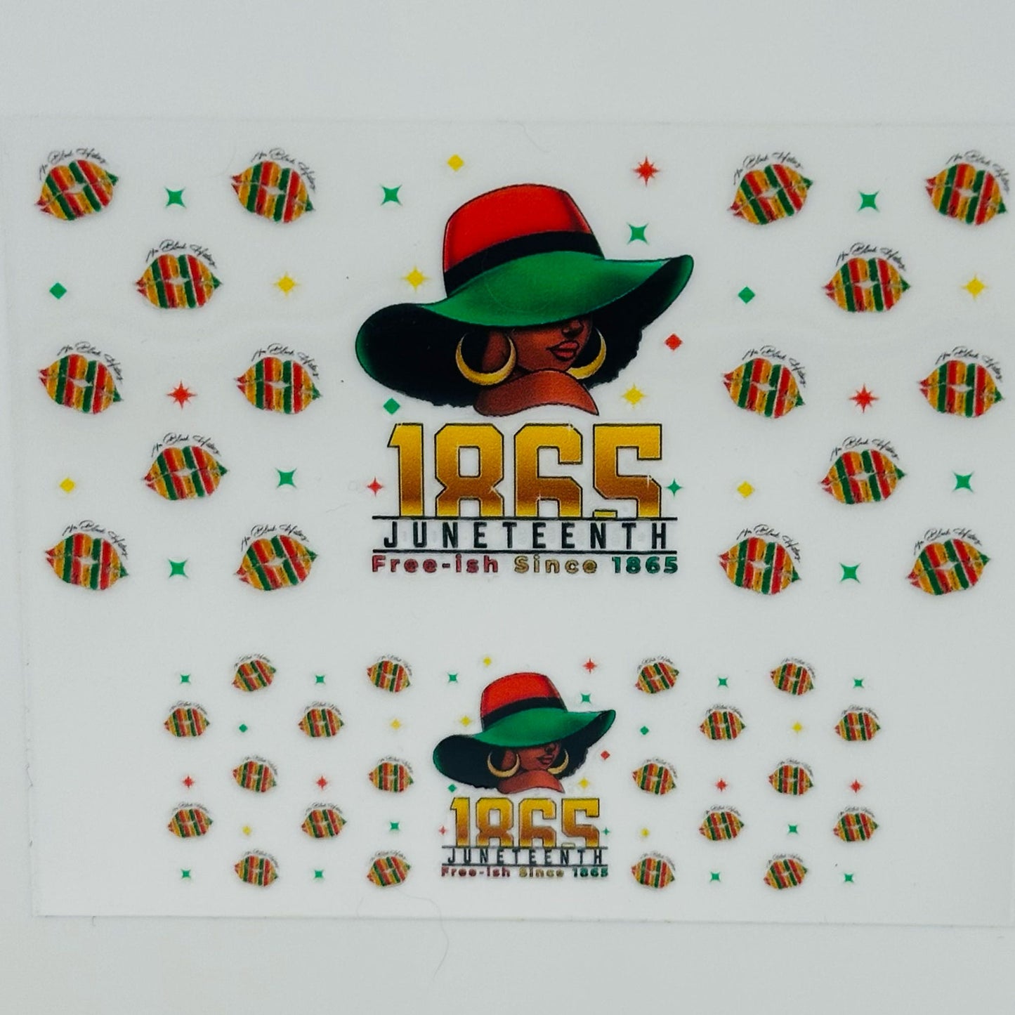 Juneteenth Mini Tumbler Wrap