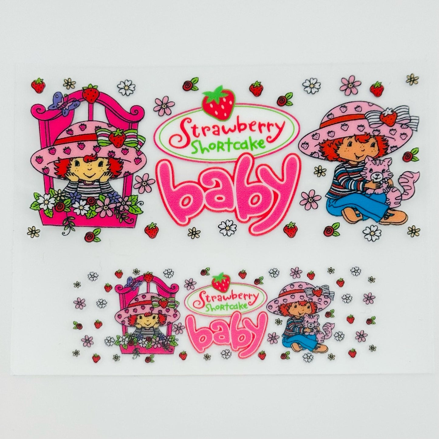 Strawberry Baby Mini Tumbler Wrap