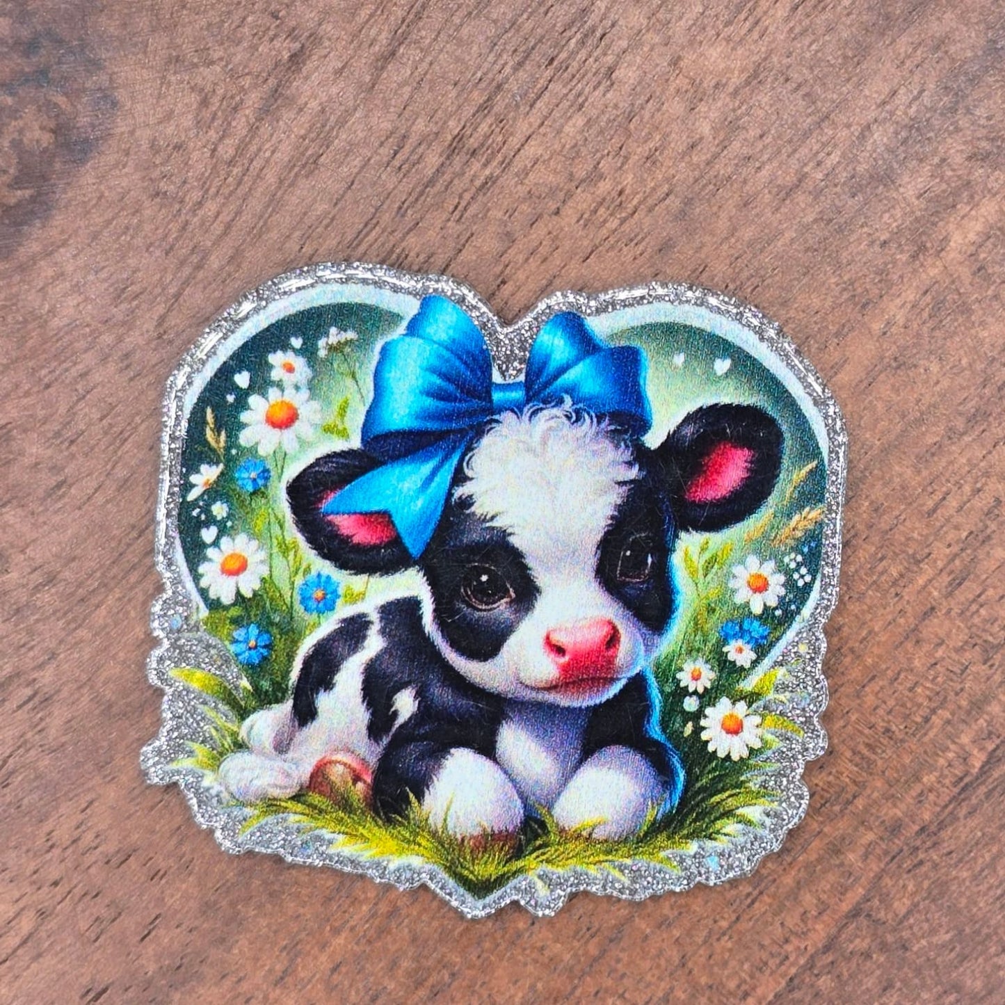 Daisy Field Cow Flatback