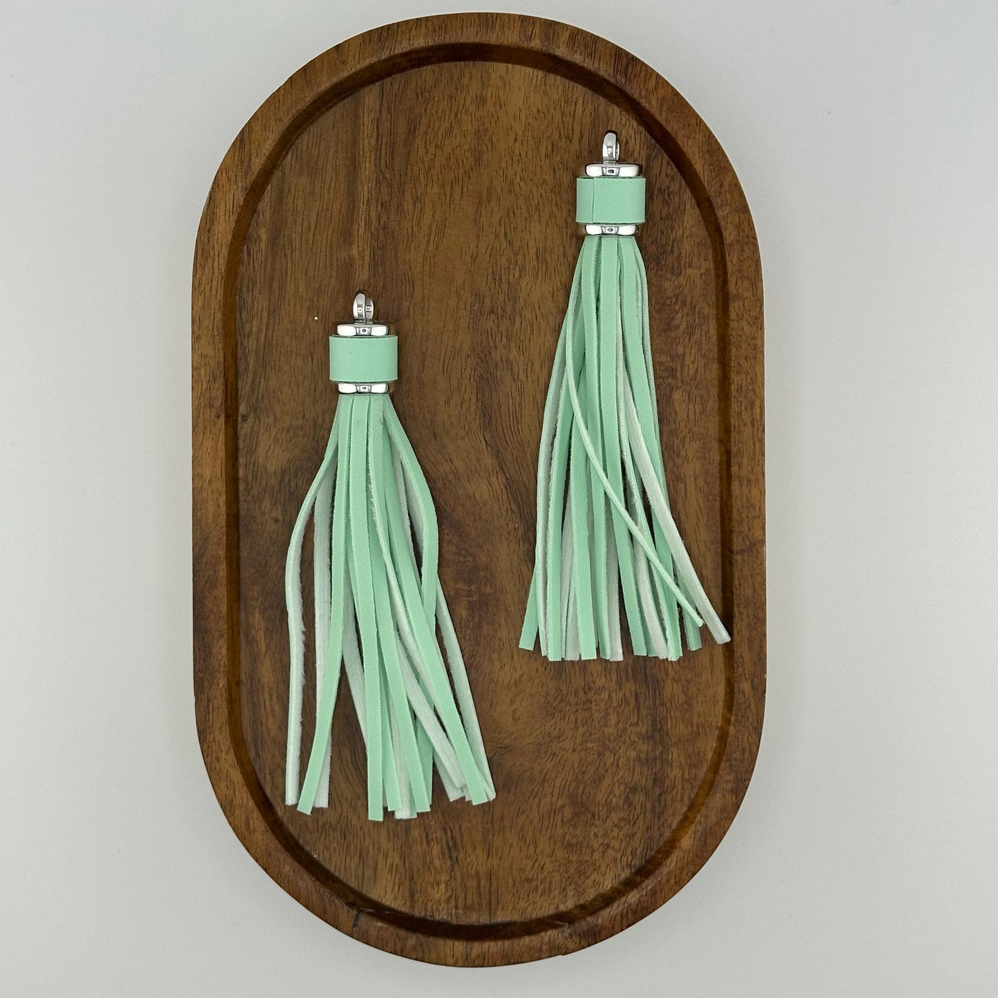 4" Faux Leather Tassel