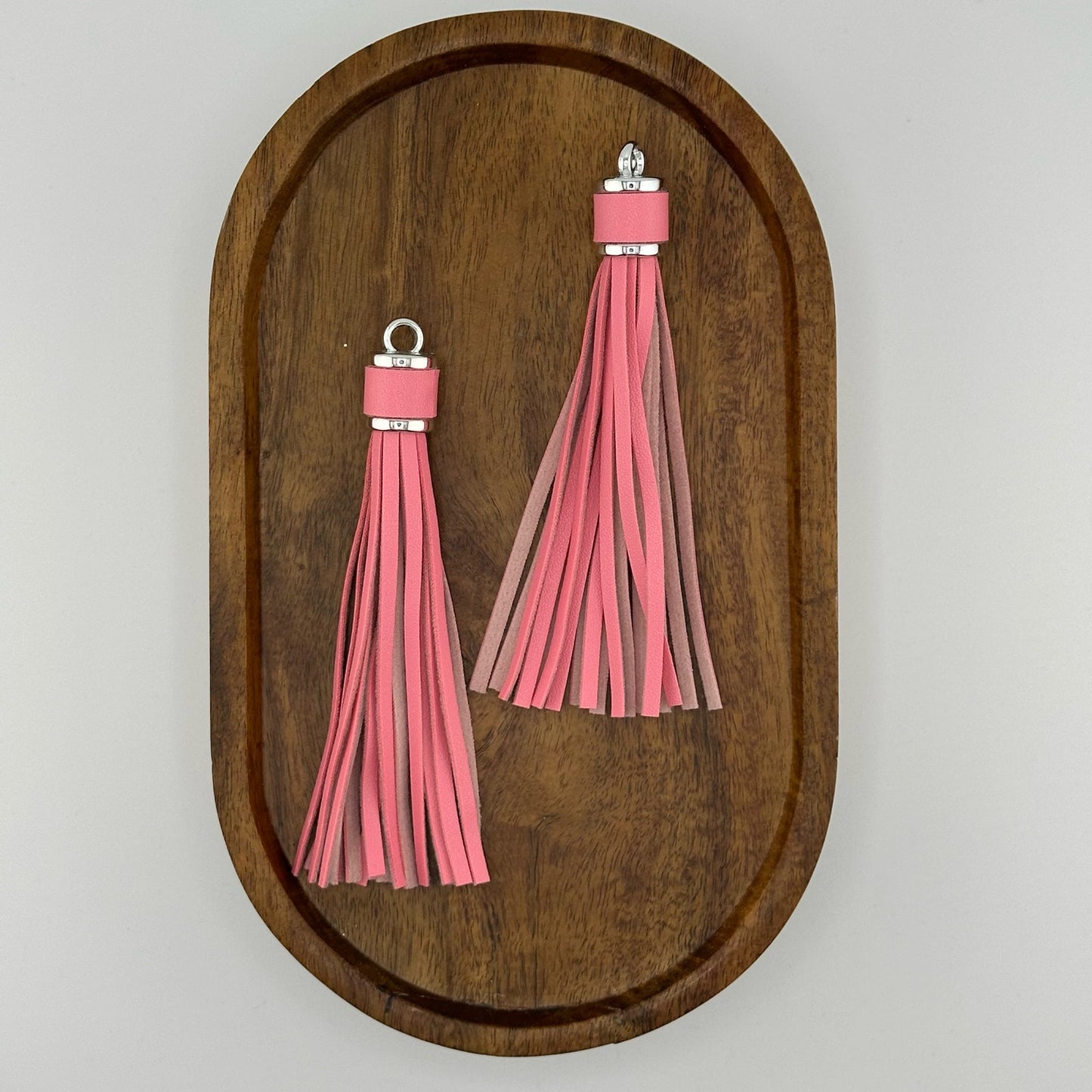 4" Faux Leather Tassel