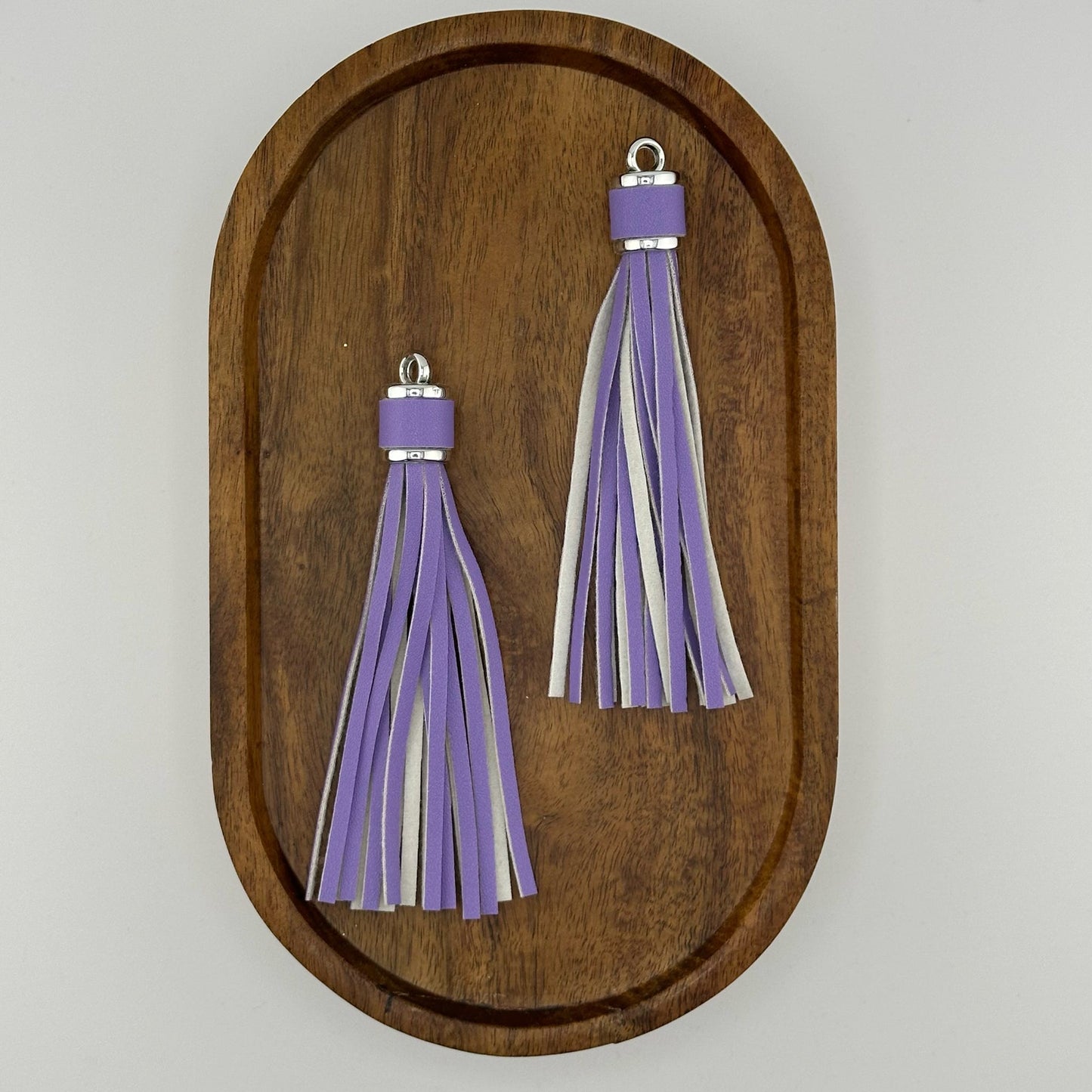 4" Faux Leather Tassel