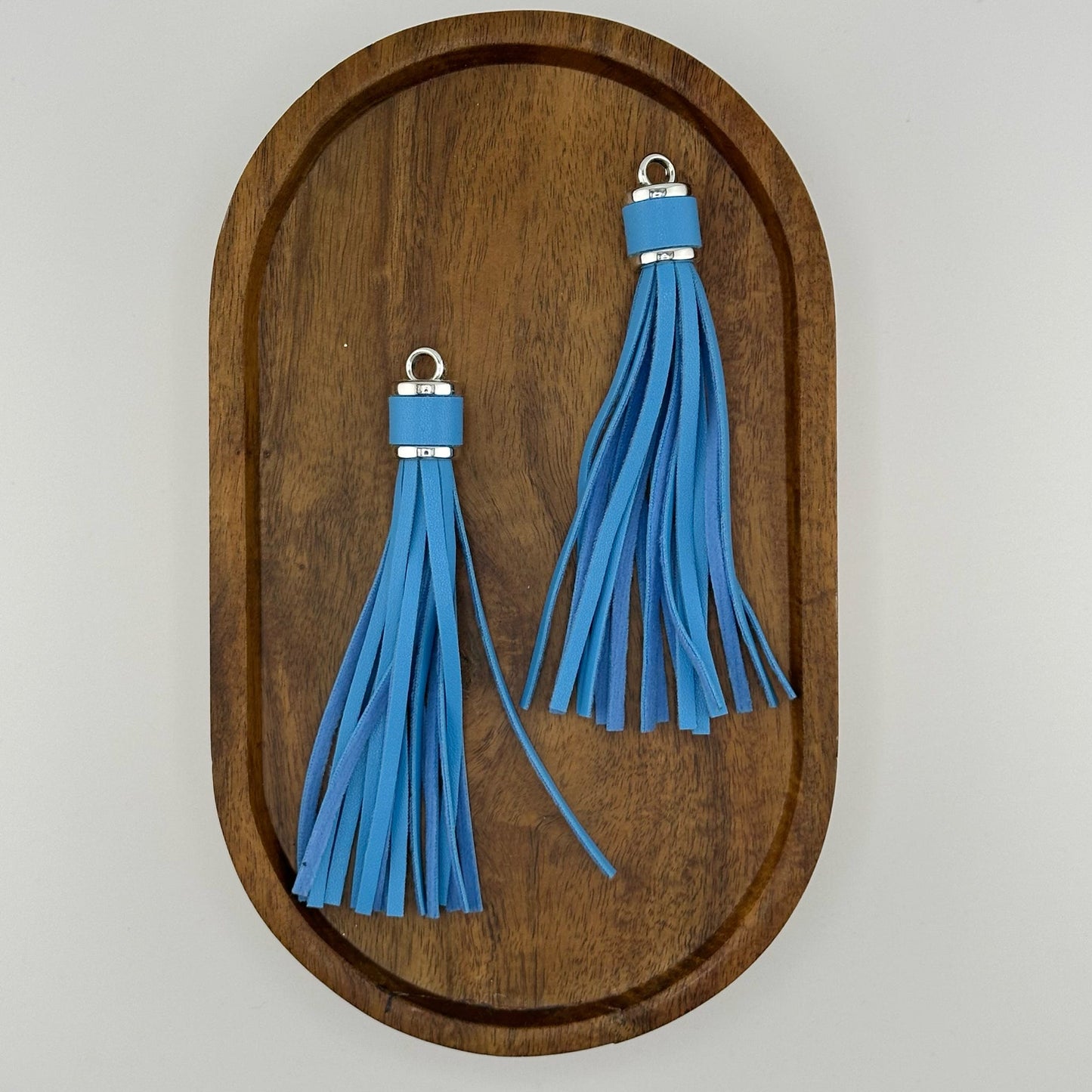 4" Faux Leather Tassel