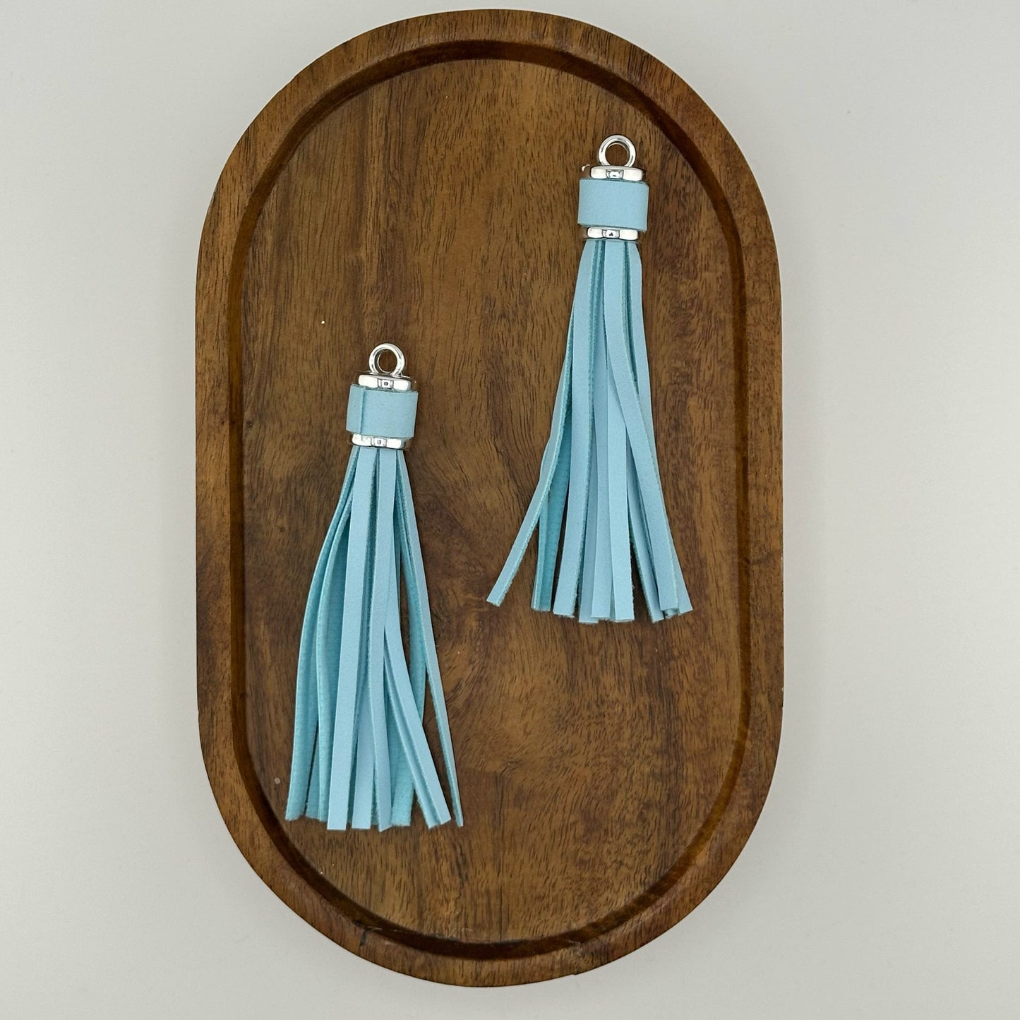 4" Faux Leather Tassel