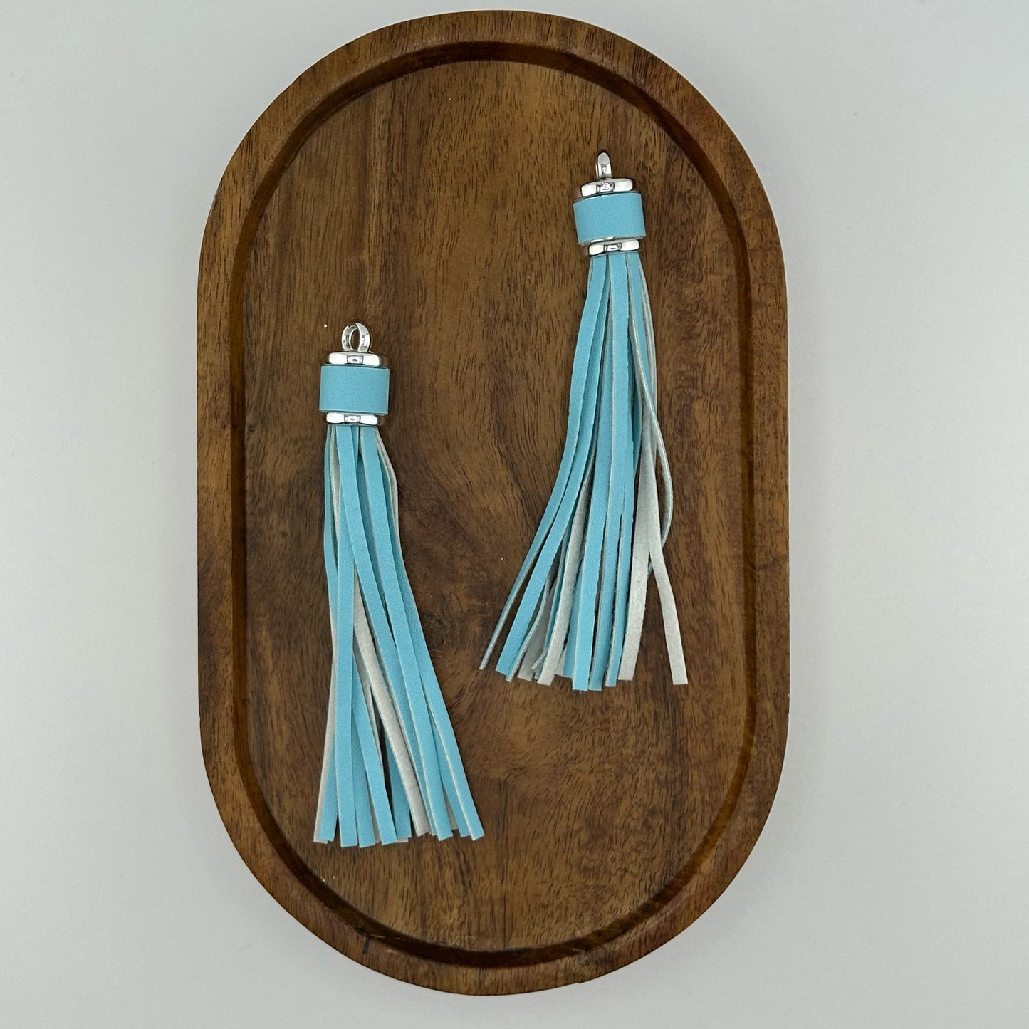 4" Faux Leather Tassel