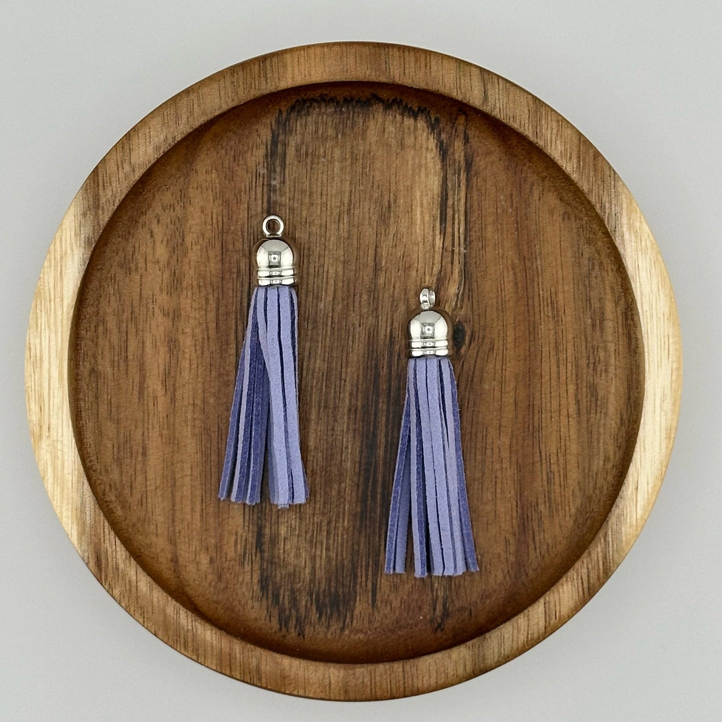 2" Faux Leather Tassel