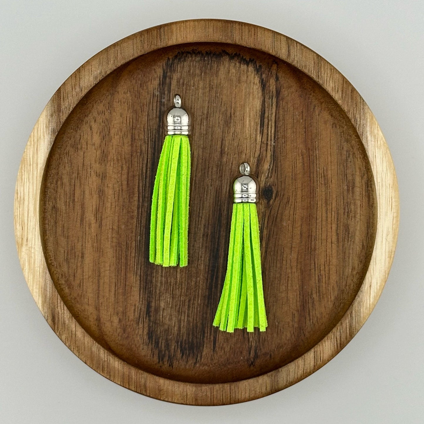 2" Faux Leather Tassel