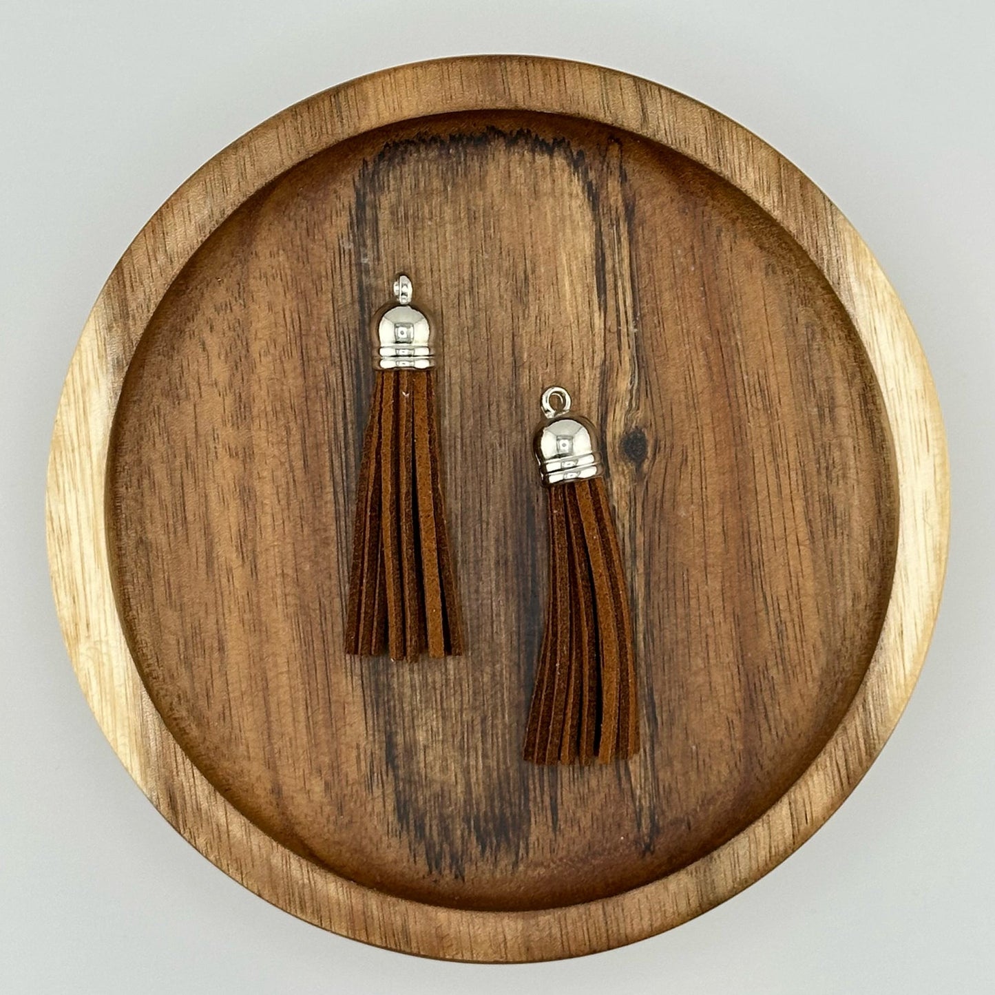 2" Faux Leather Tassel