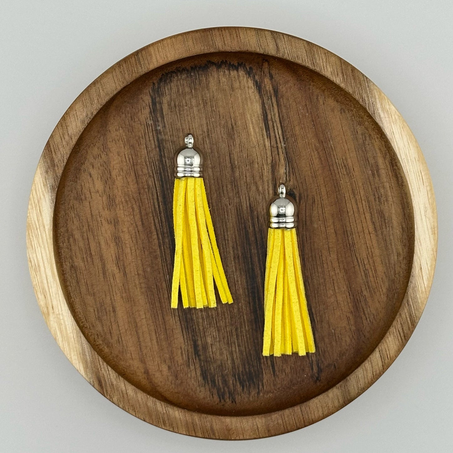 2" Faux Leather Tassel