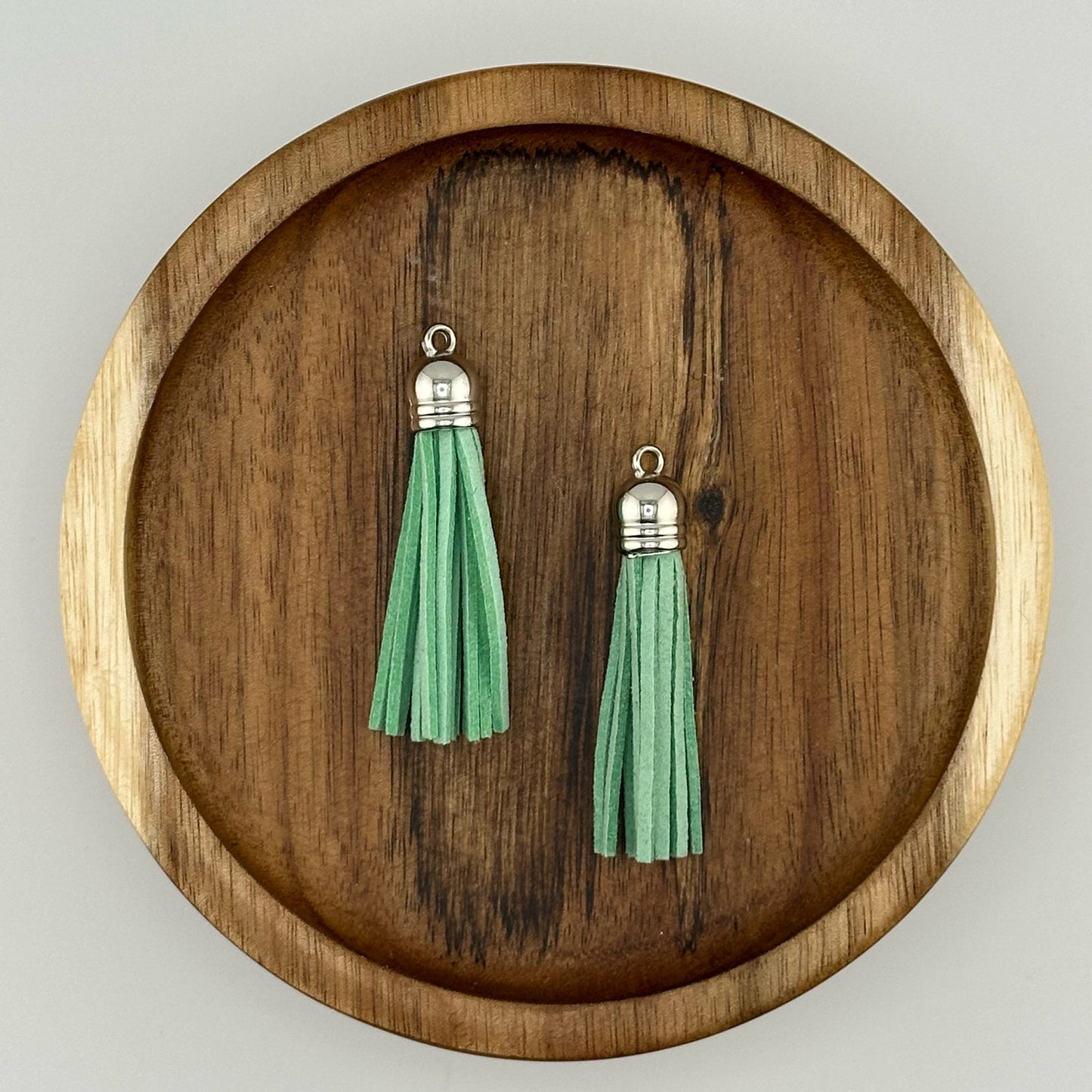 2" Faux Leather Tassel