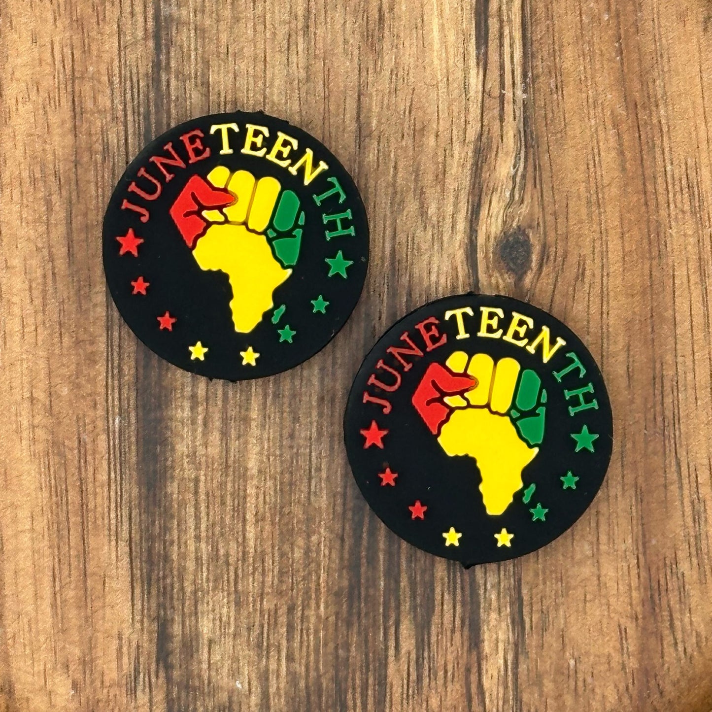 Juneteenth Fist Focal Bead