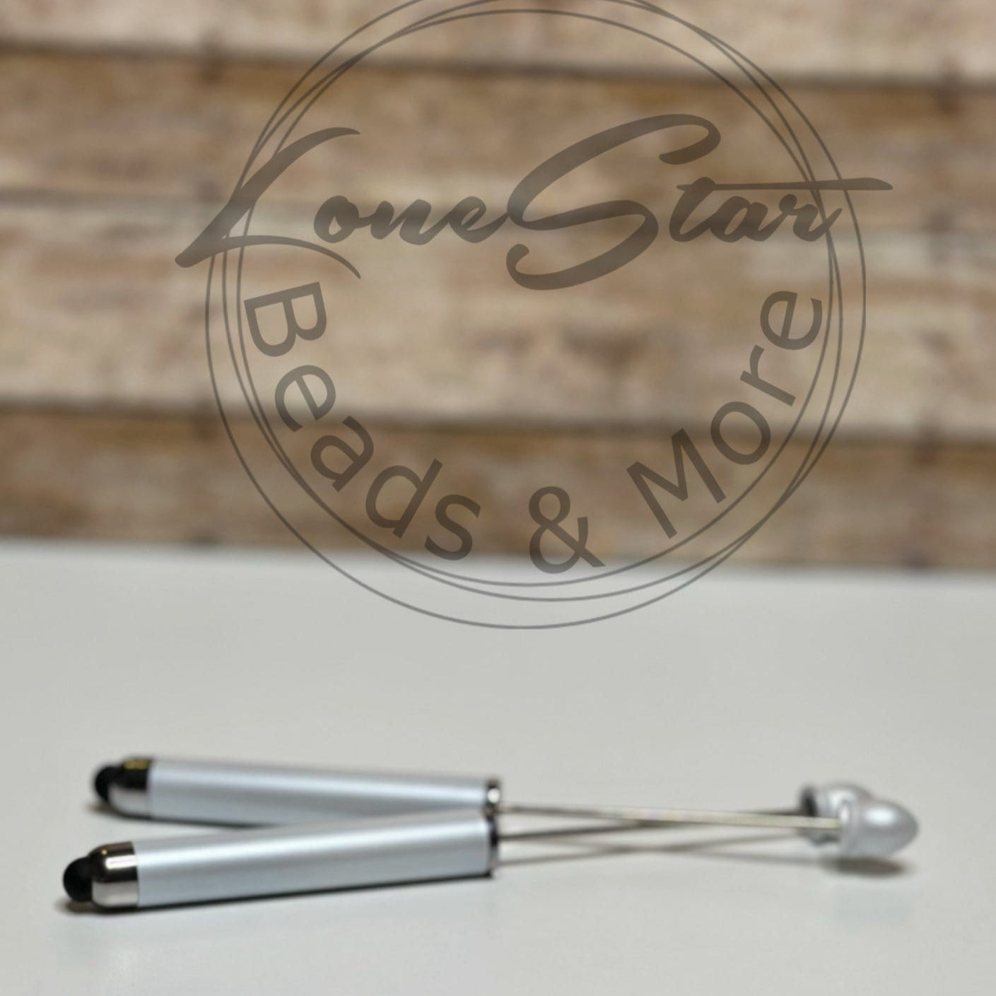 White Beadable Stylus