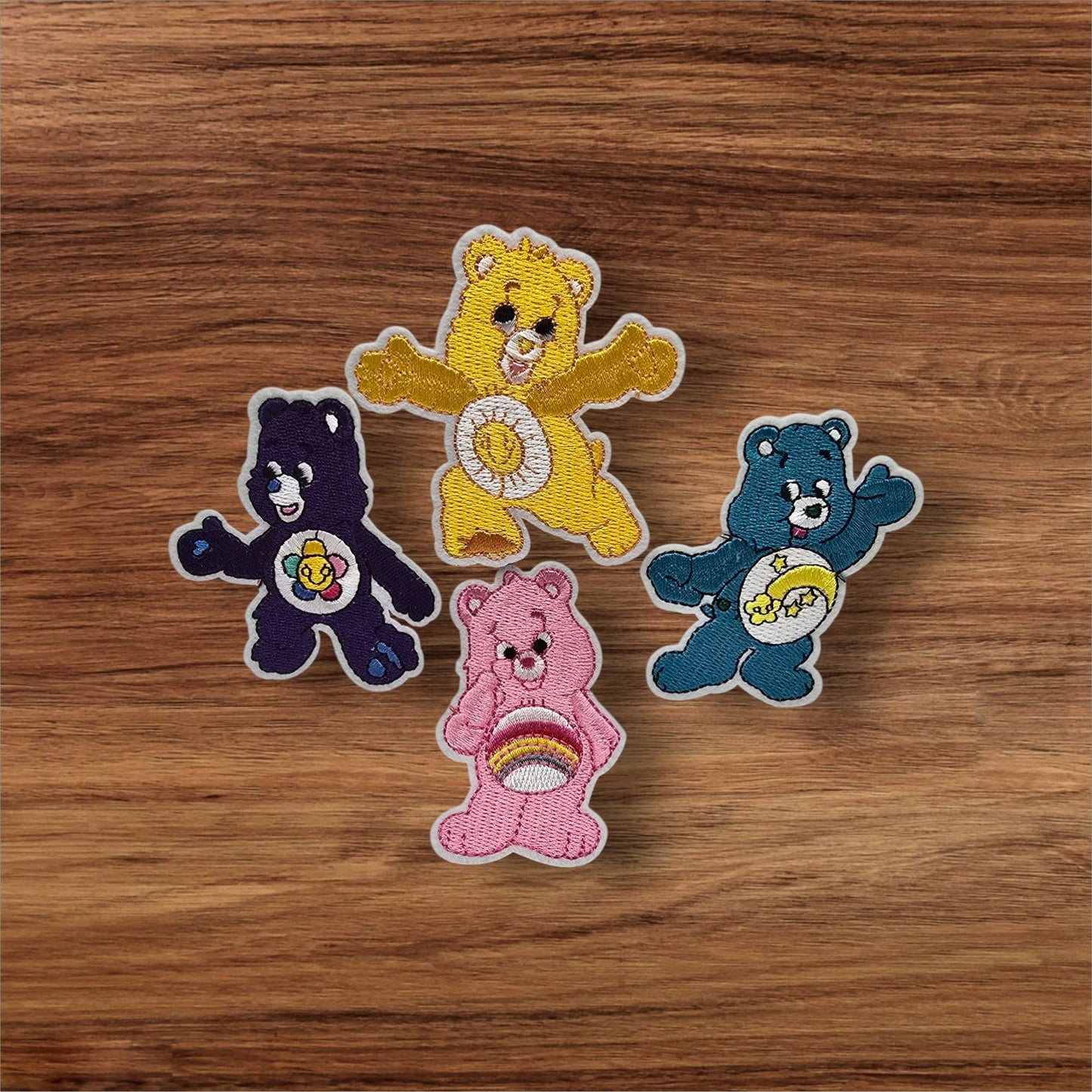 Colorful Bear Hat Patches