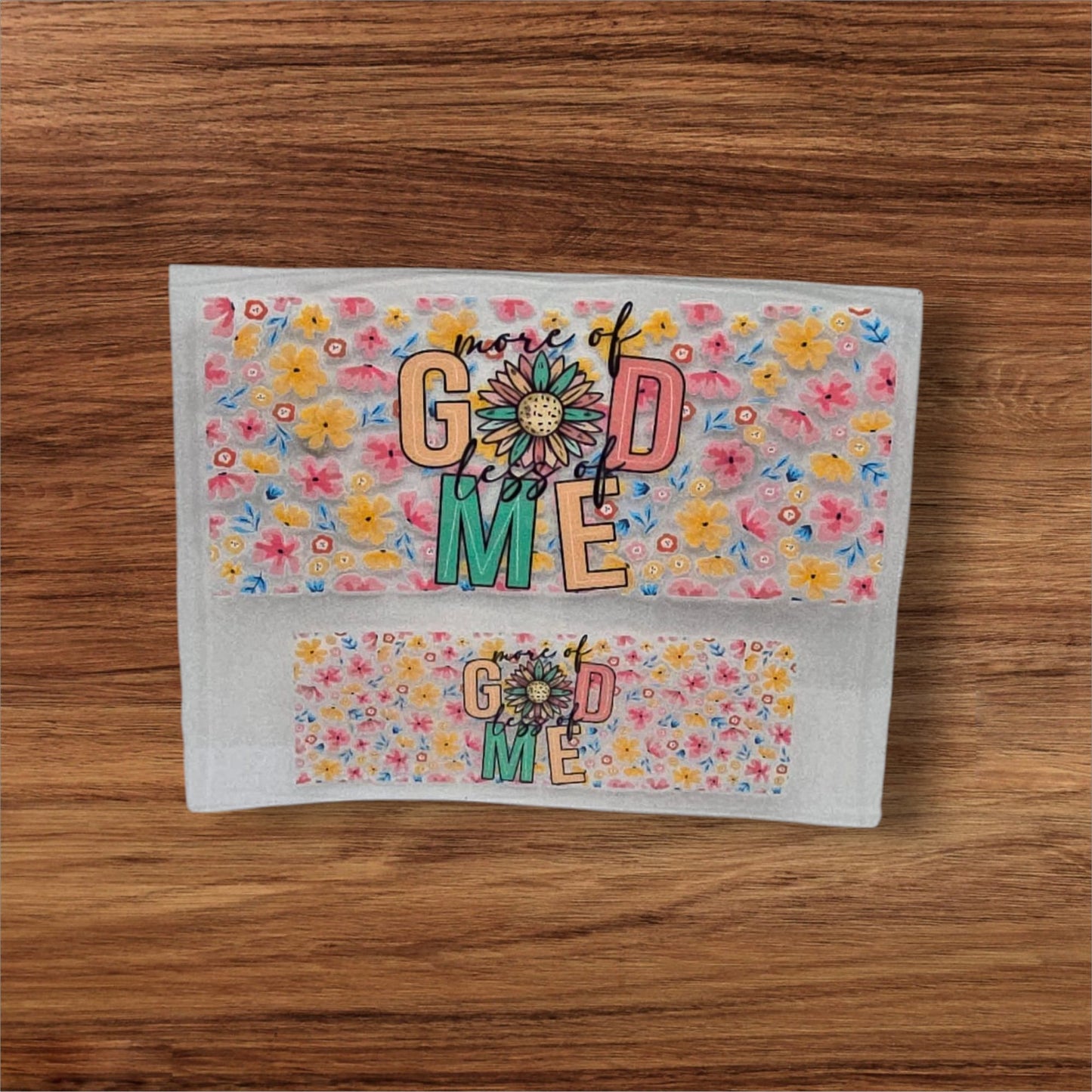 Floral More Of God Mini Tumbler Wrap