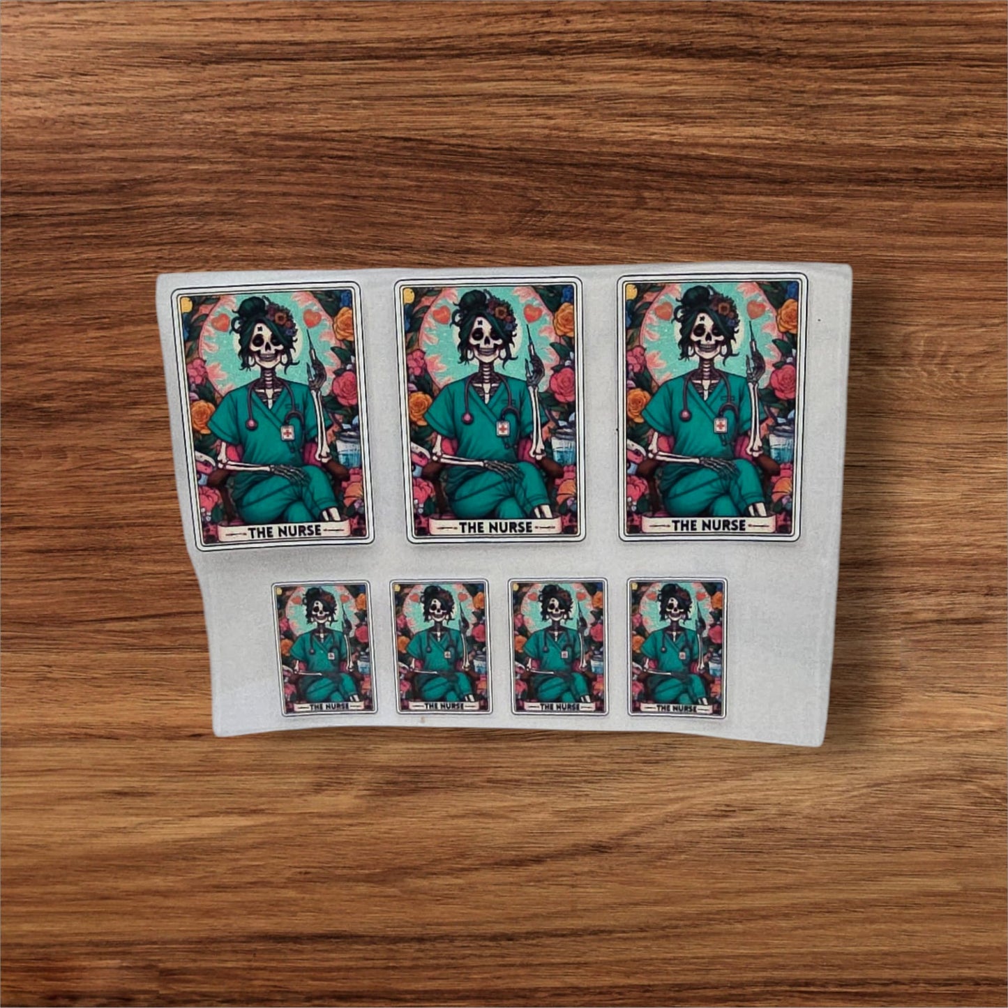 The Nurse Tarot Card Mini Tumbler Wrap