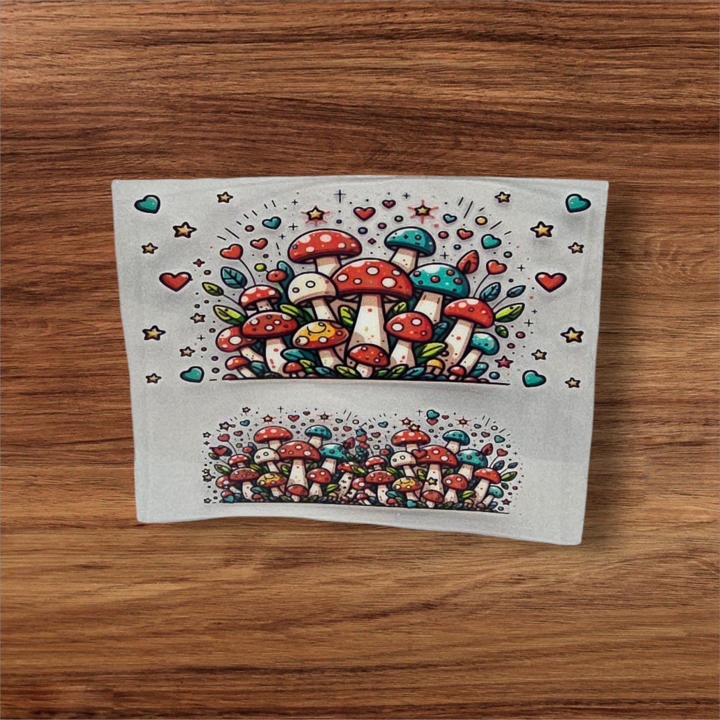 Cute Mushroom Mini Tumbler Wrap