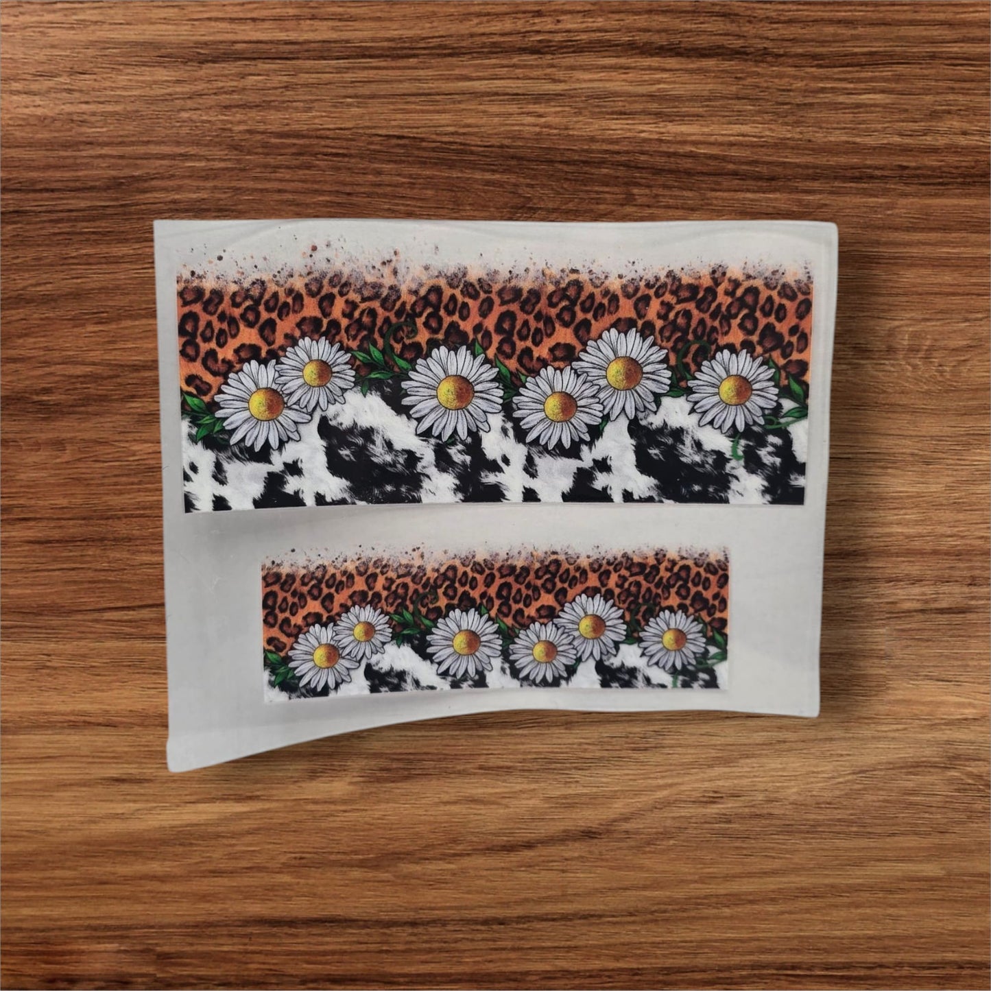 Animal Print & Daisies Mini Tumbler Wrap