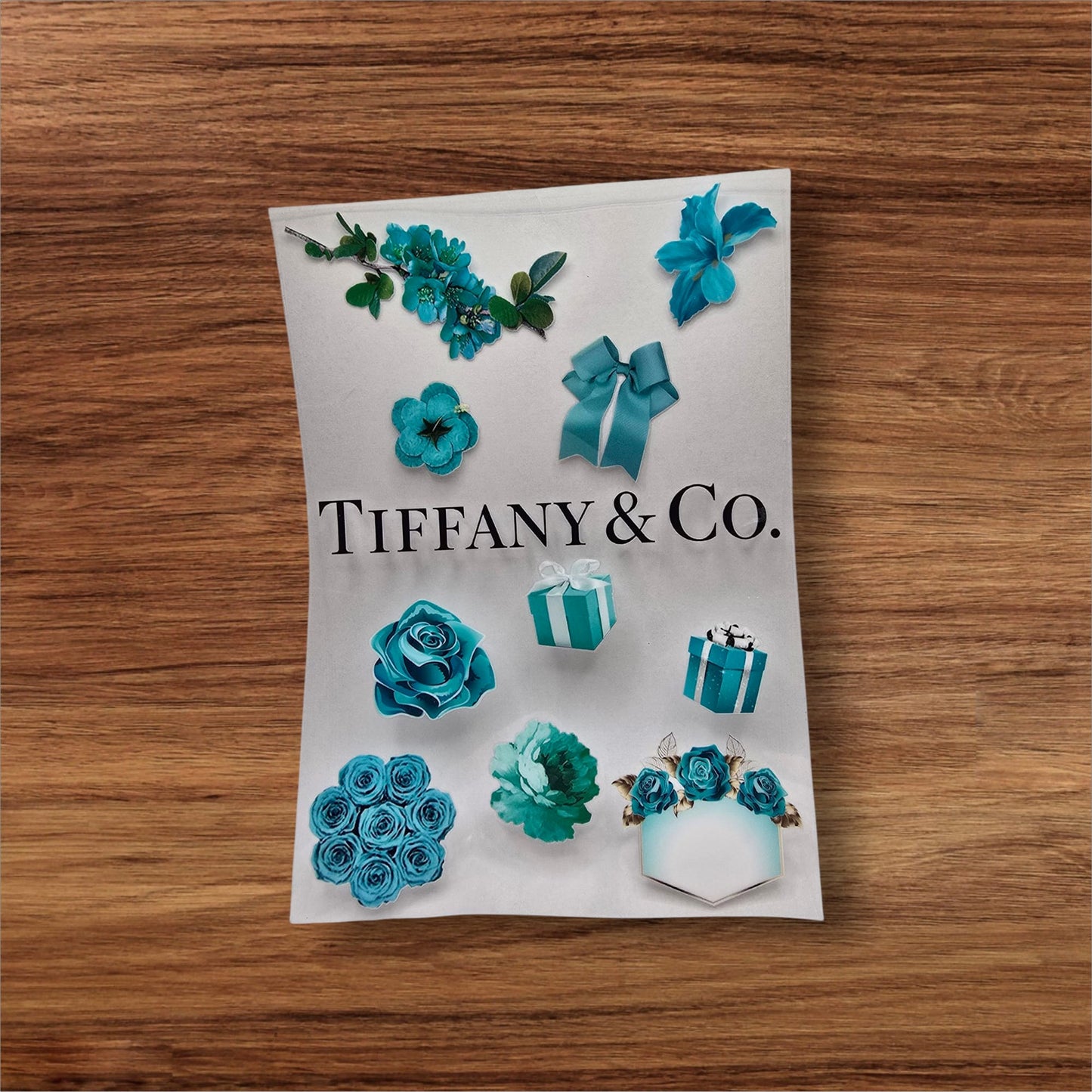Blue and Boujee A5 Notebook Wrap