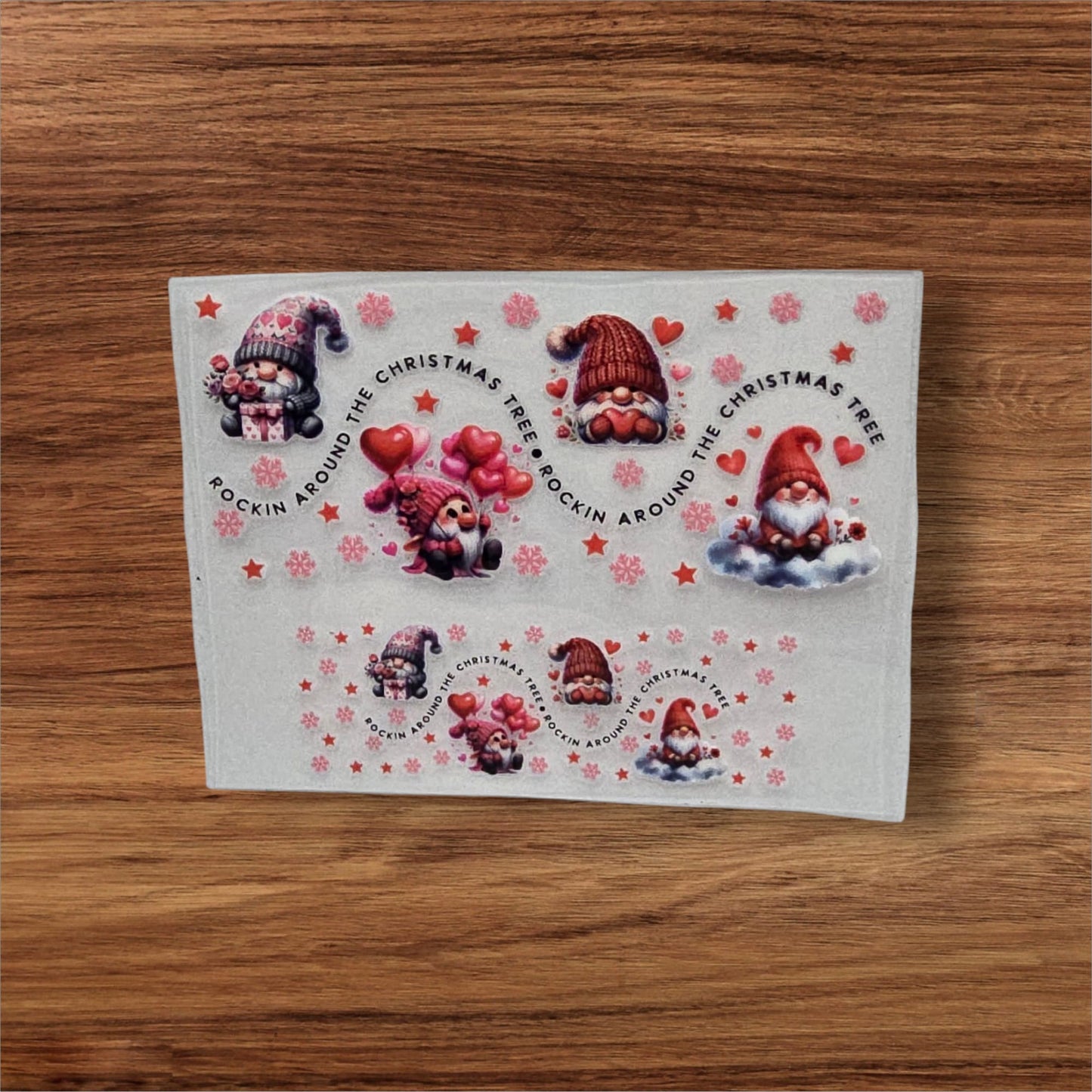 Christmas Gnome Mini Tumbler Wrap